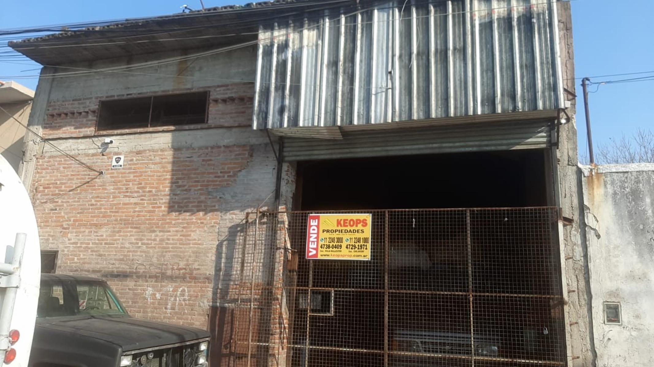 VENTA DE GALPON EN JOSE LEON SUAREZ