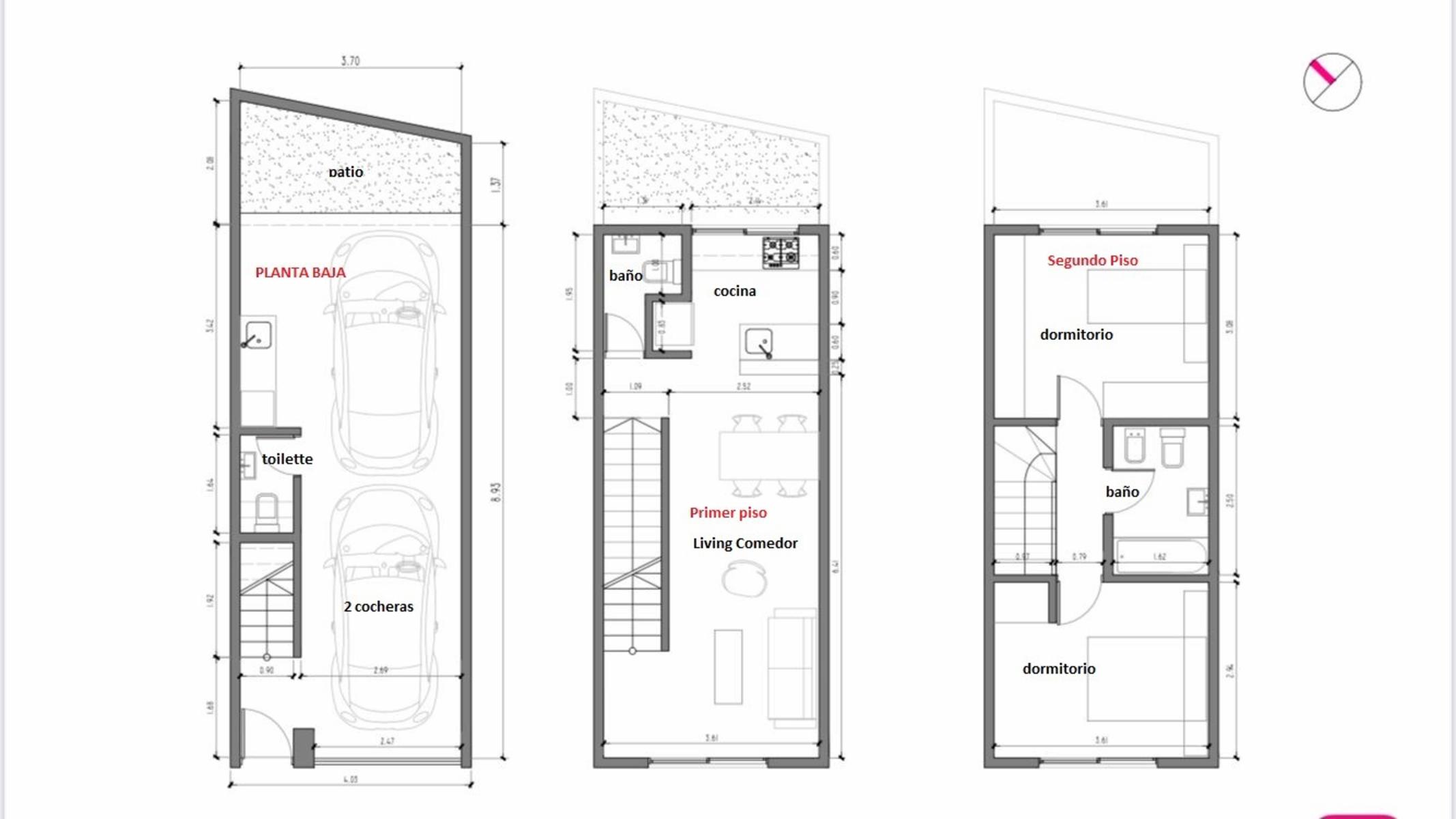 TRIPLEX A ESTRENAR en Venta en Villa Ballester