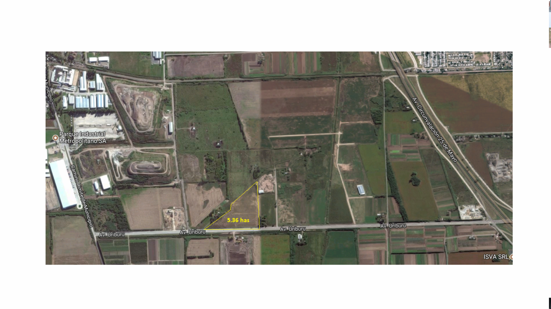 IMPORTANTE FRACCIÓN EN ZONA INDUSTRIAL ROSARIO OESTE 