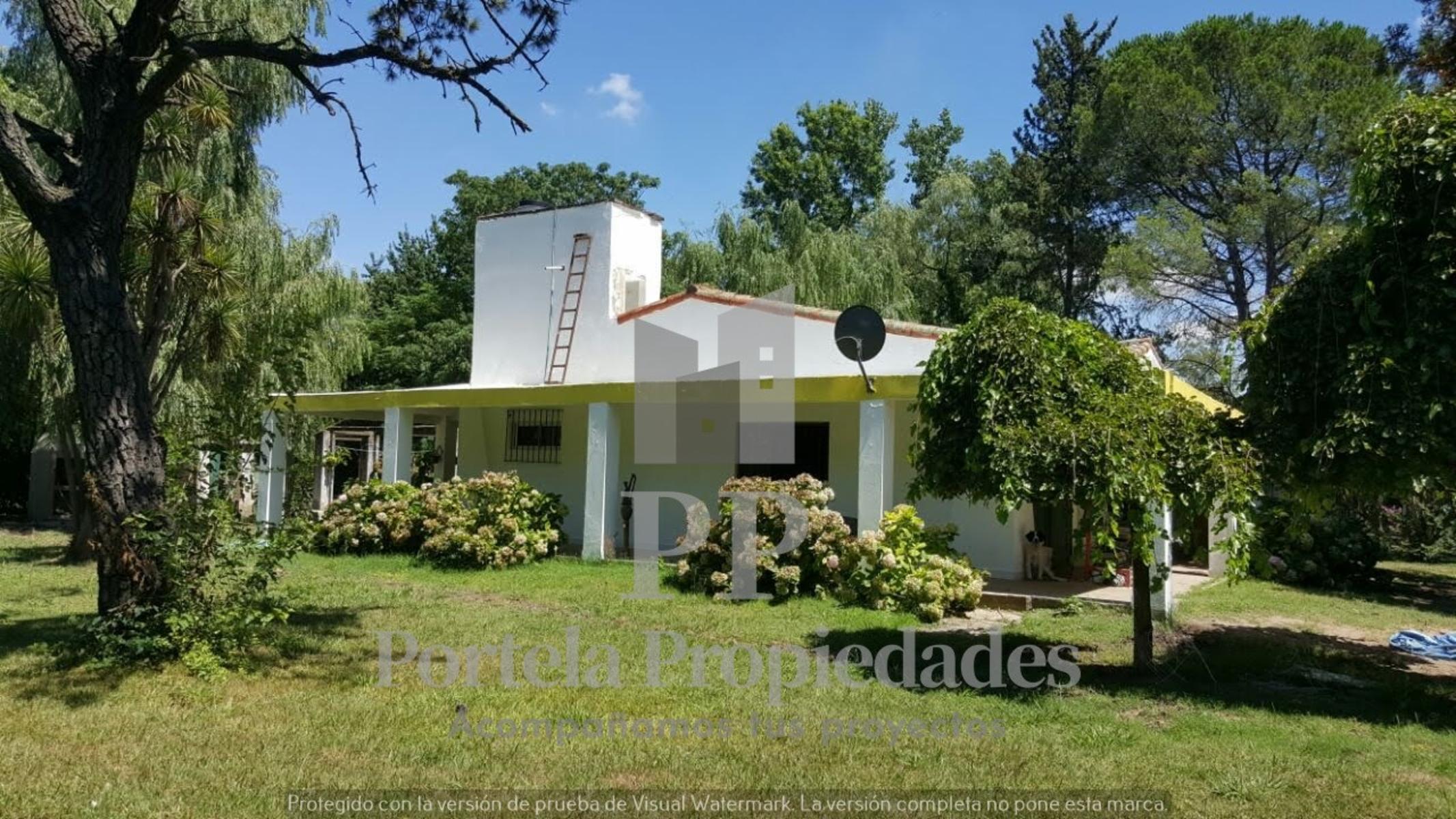 CASA QUINTA DE 3 AMBIENTES CON PILETA