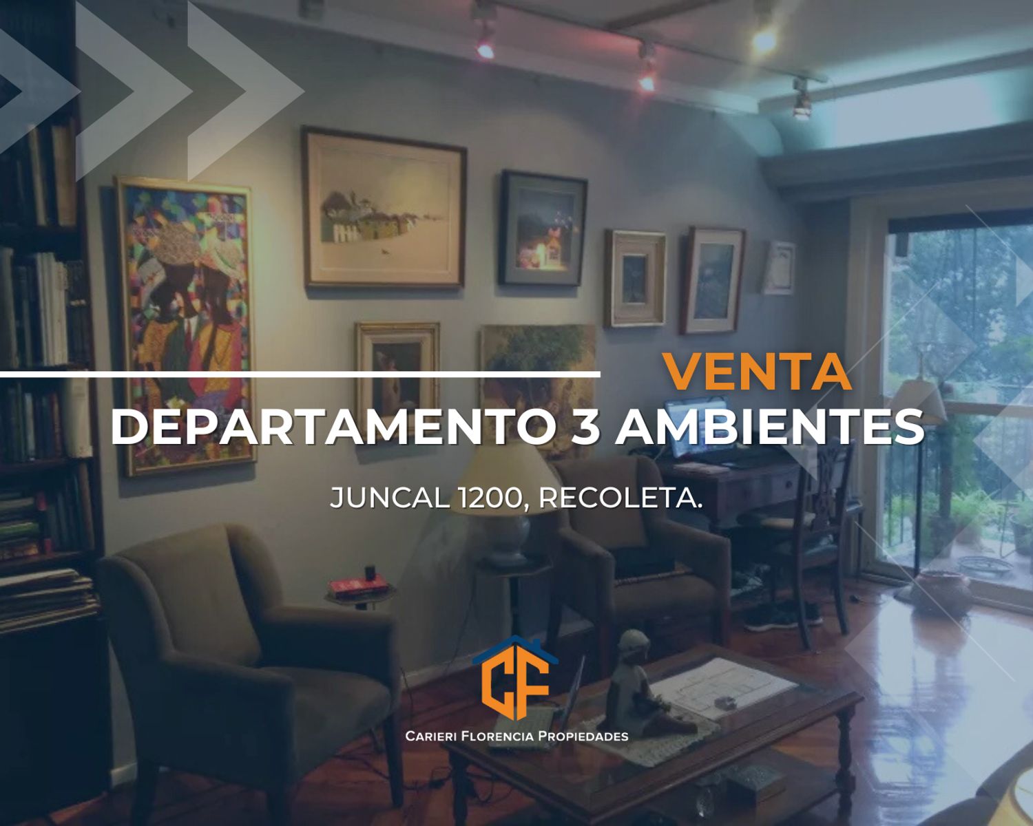Venta De Departamento 3 Ambientes, De Categoría Y Muy Buen Estado En Recoleta