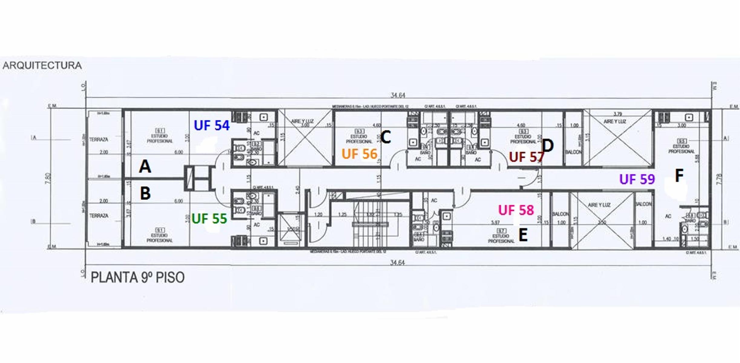 Departamentos de 2 ambientes con balcon en obra