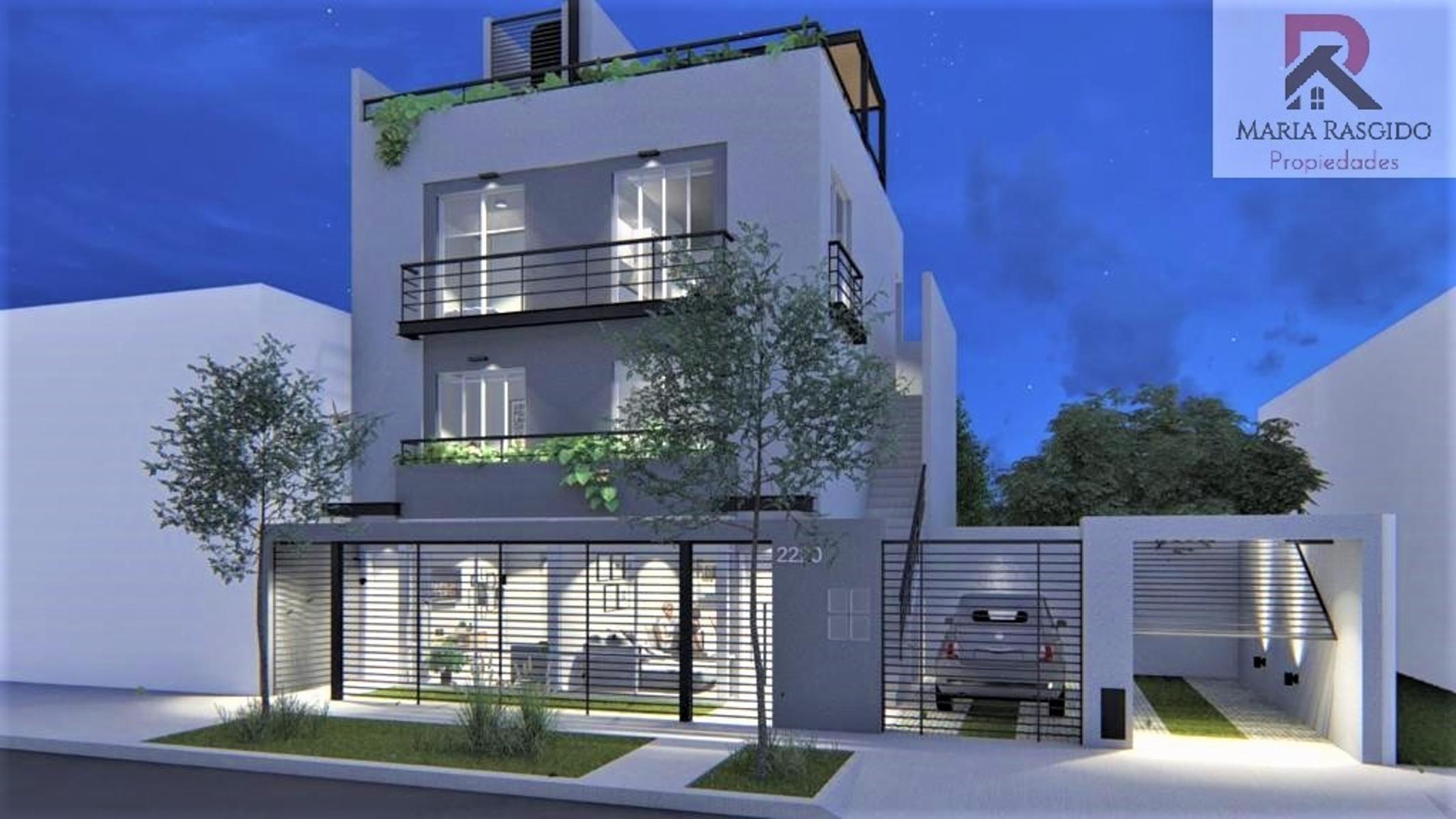 Dúplex 3 Ambientes  a ESTRENAR Castelar Norte  71m2 con fondo 19m2