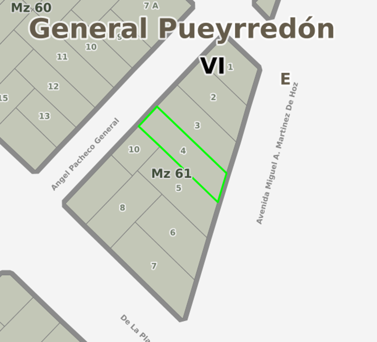 Av.trabajadores y Av.fortunato de la plaza · General Pueyrredon — foto 3