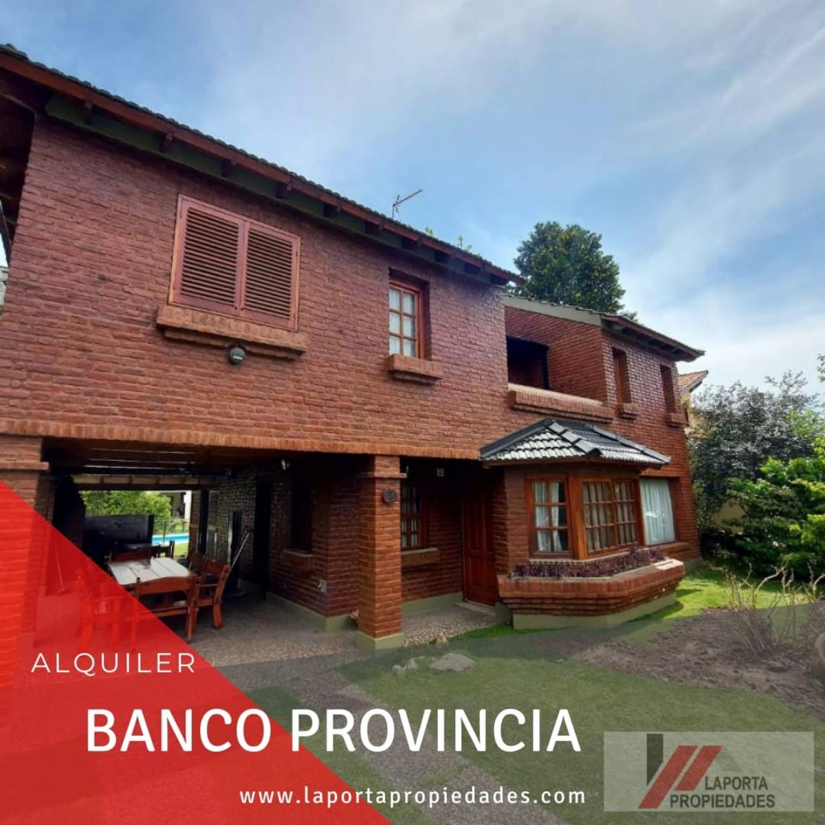 Alquiler en Banco Provincia