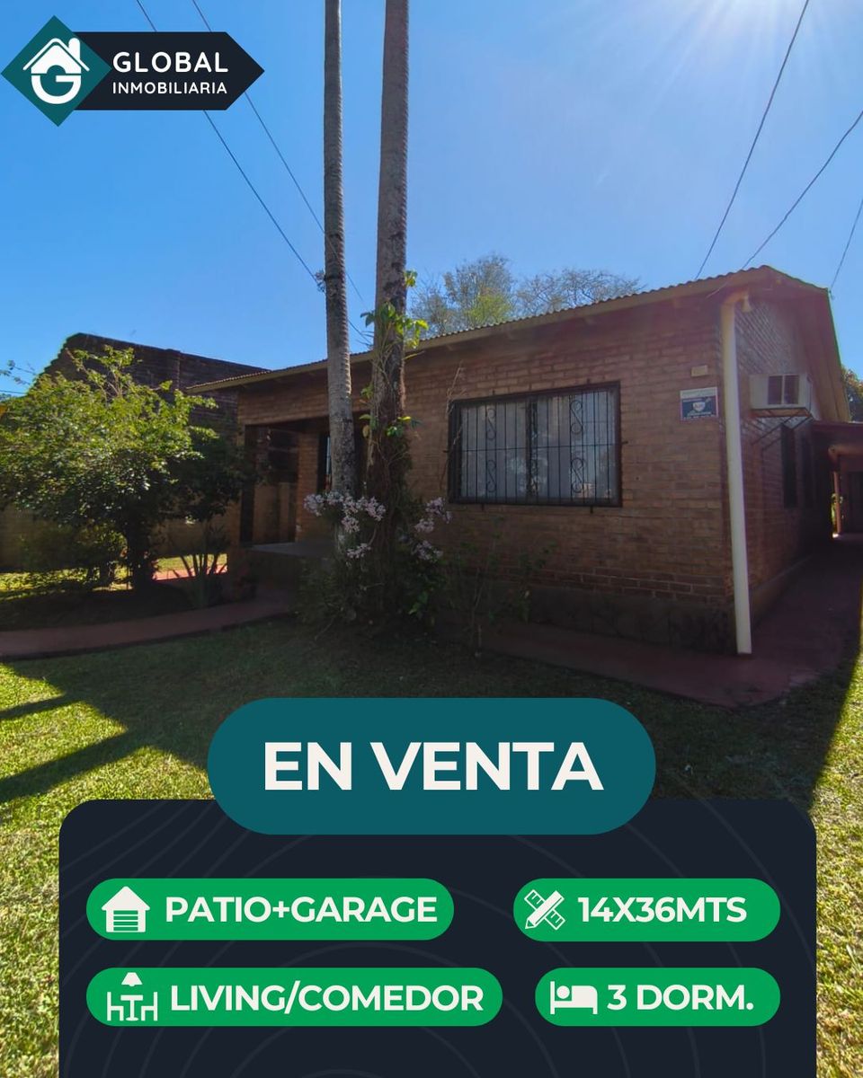 Casa 3 Dormitorios 2 Baños Calle Concordia Oberá