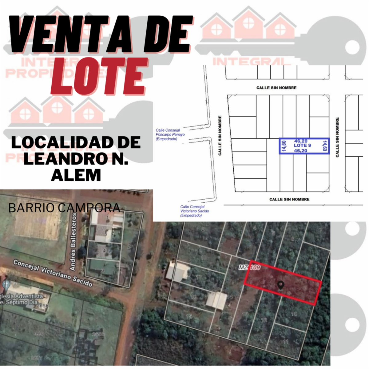 LOTE 9 -LEANDRO N. ALEM