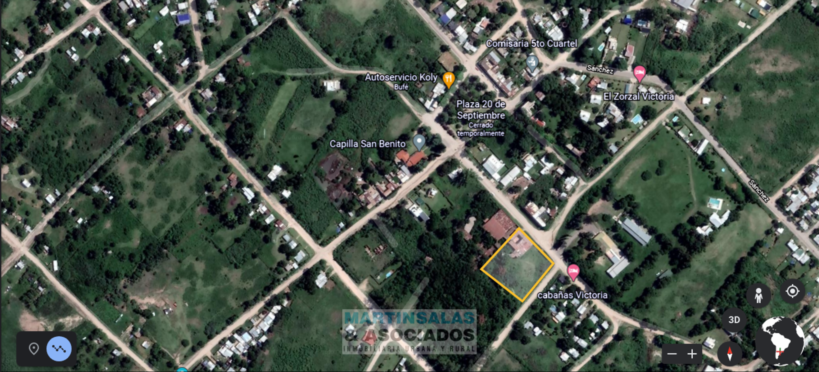 TERRENO EN EL CORAZÓN DEL 5TO. CUARTEL. - VICTORIA ENTRE RIOS