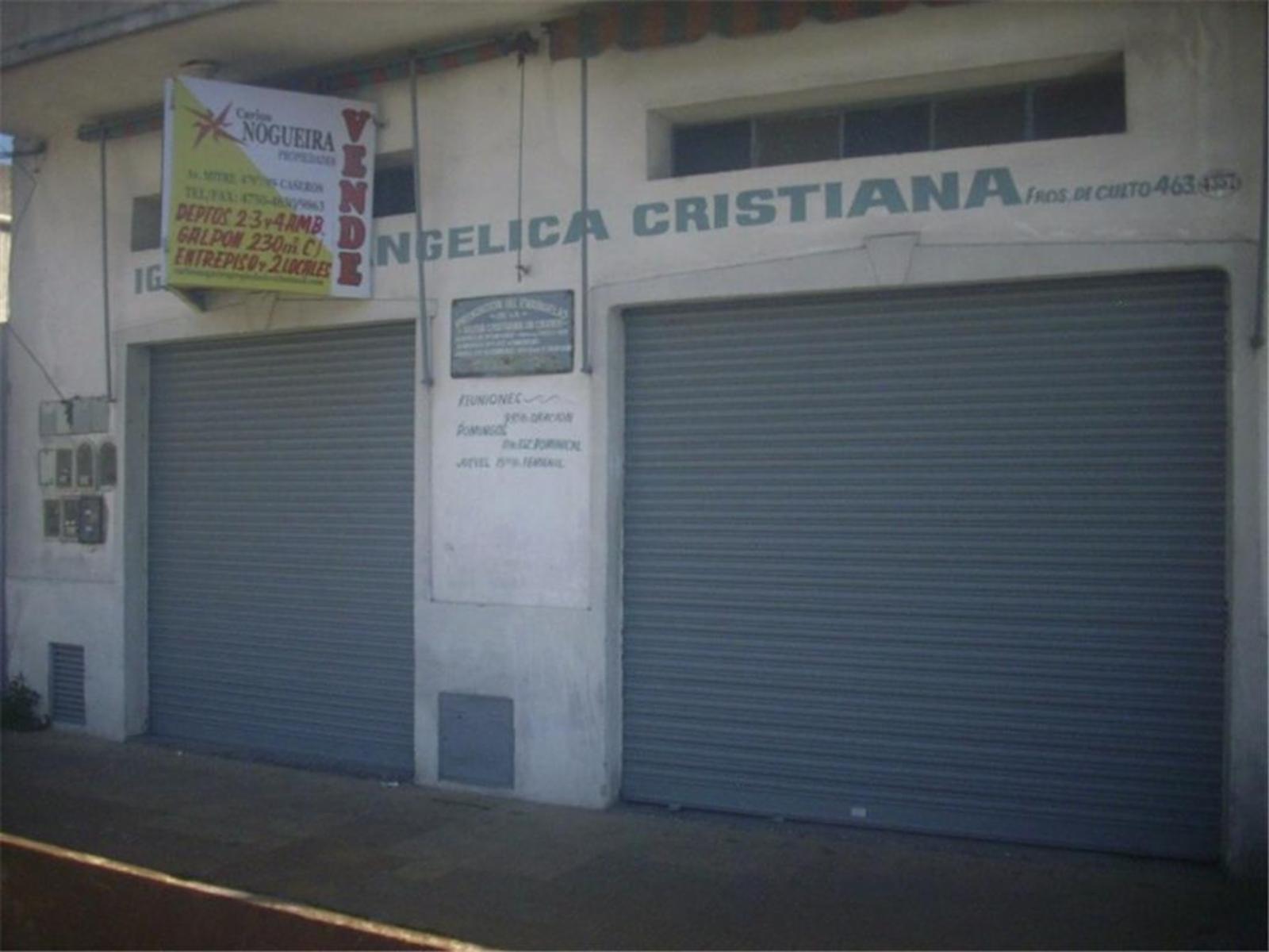 Galpón 240 M2 con entrepiso de losa de 100 M2