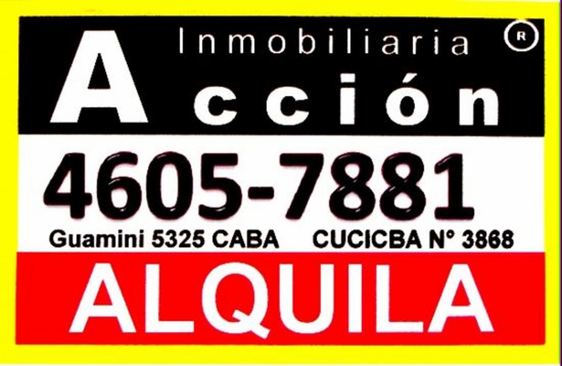 Dpto. 3 amb muy bueno Lug I y II Acción Inmobiliaria