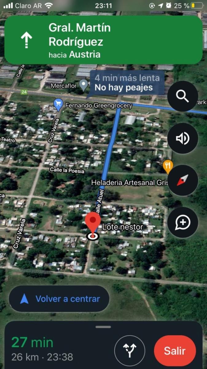 LOTE EN VENTA EN MORENO