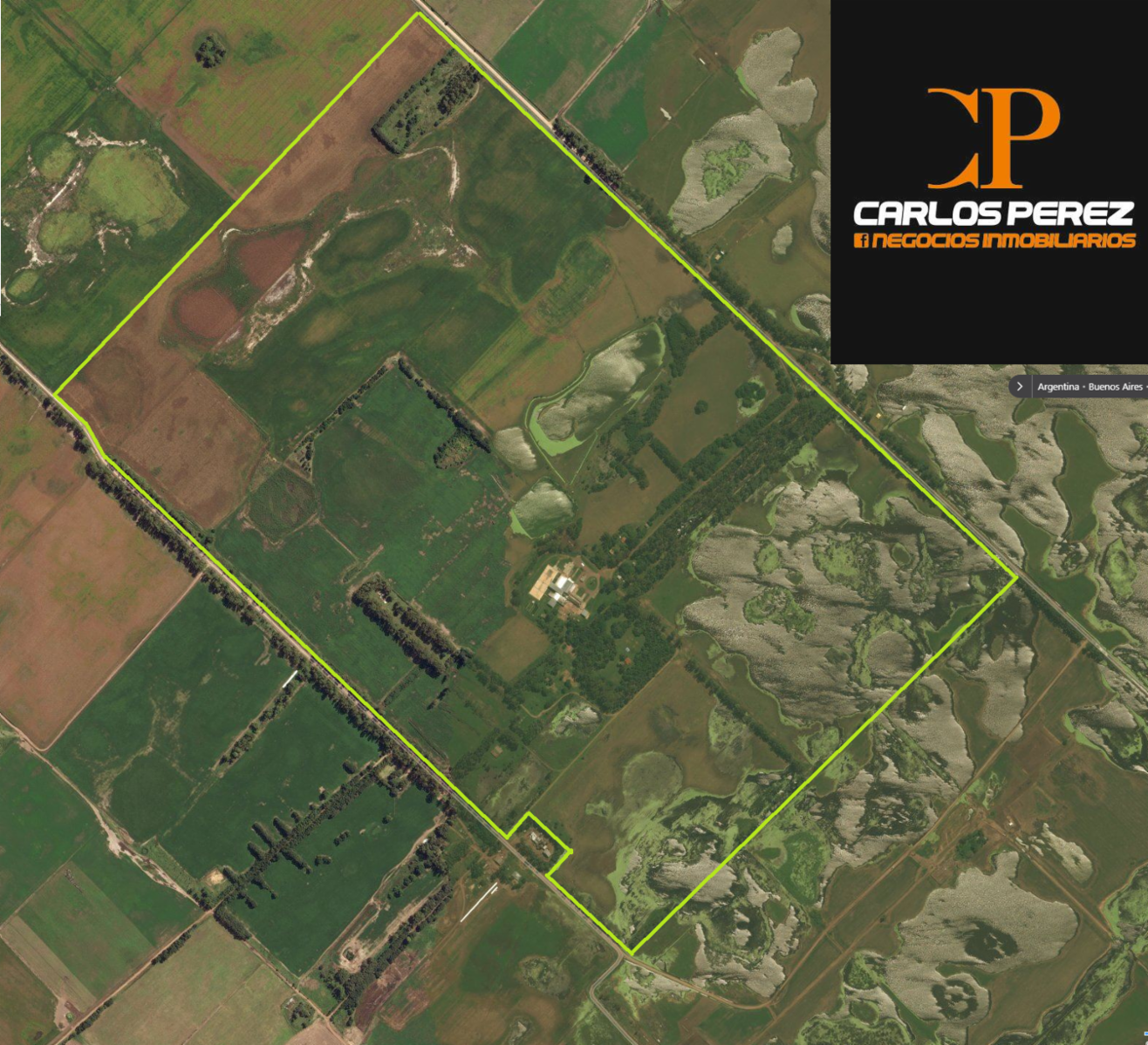 CAMPO 309 HECTAREAS EN CADRET CARLOS CASARES