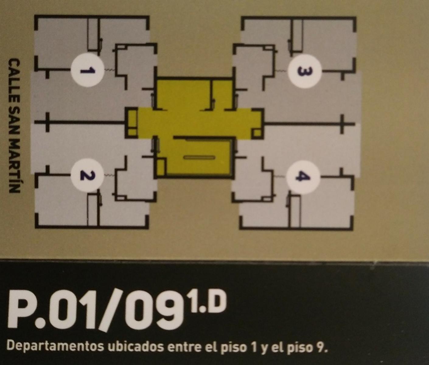 FIDEICOMISO EN VENTA DE 1 DORMITORIO