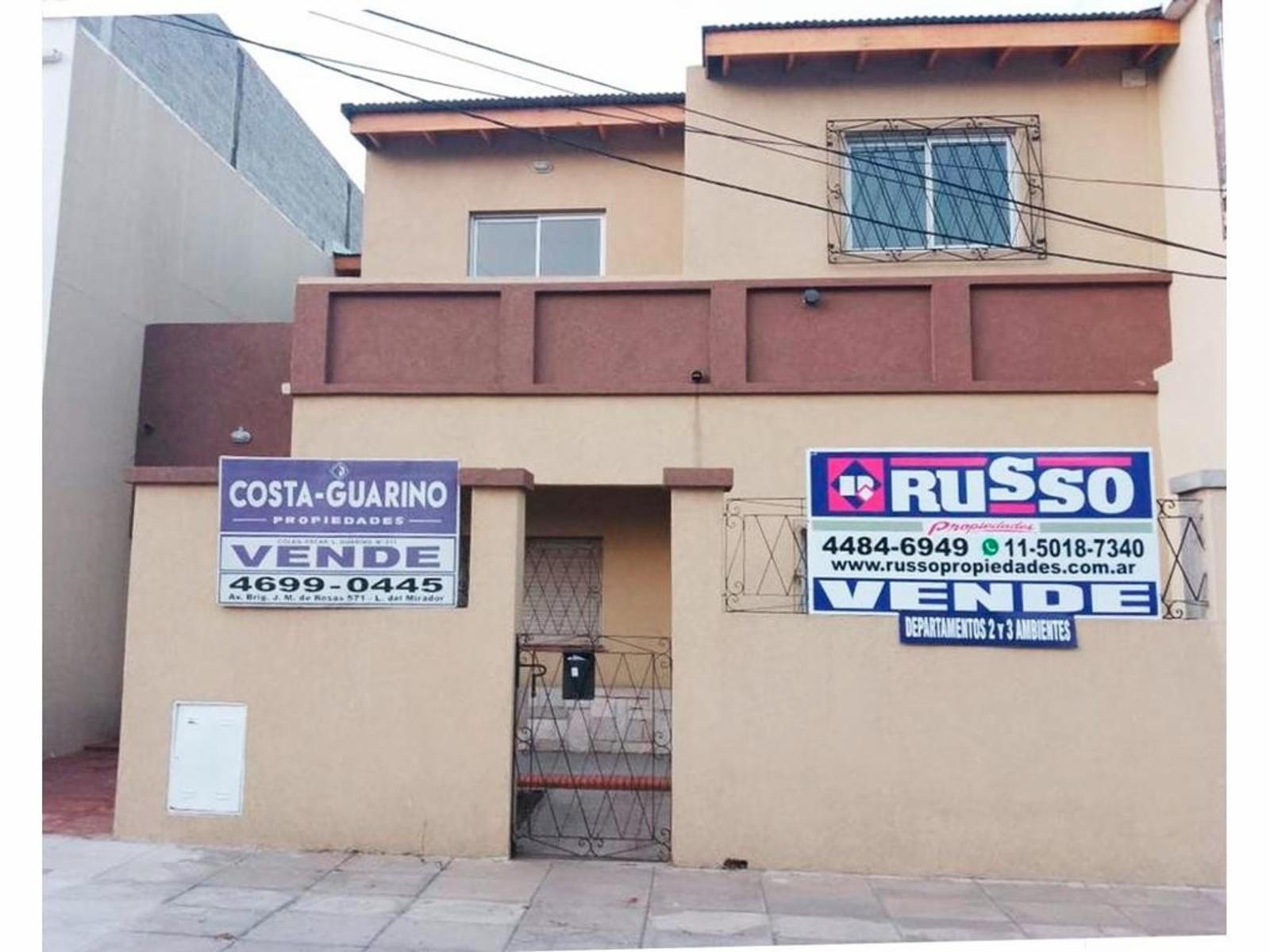 PH de 2 ambientes al fondo por pasillo a estrenar