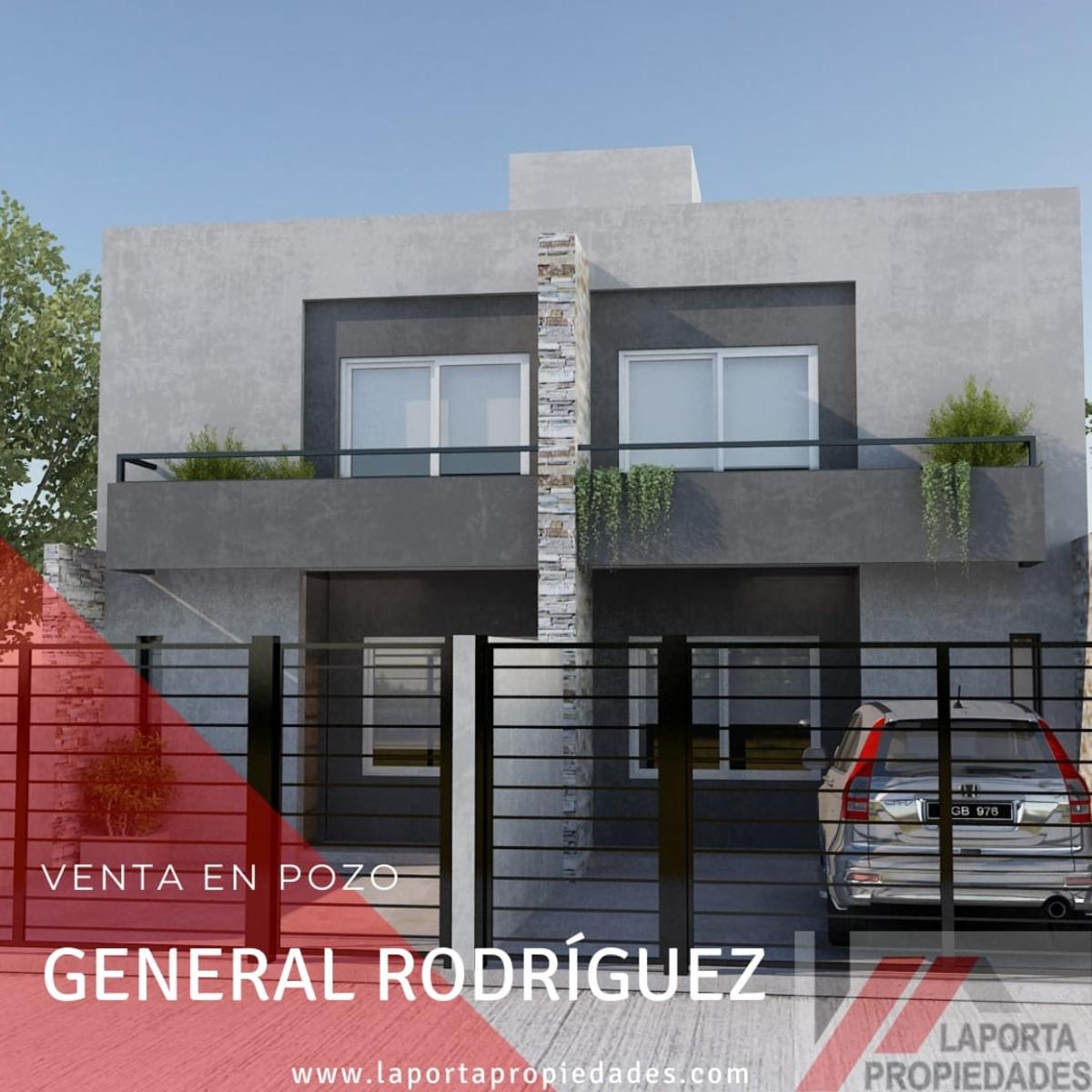 DUPLEX DE 3 AMBIENTES EN VENTA EN POZO EN GENERAL RODRIGUEZ