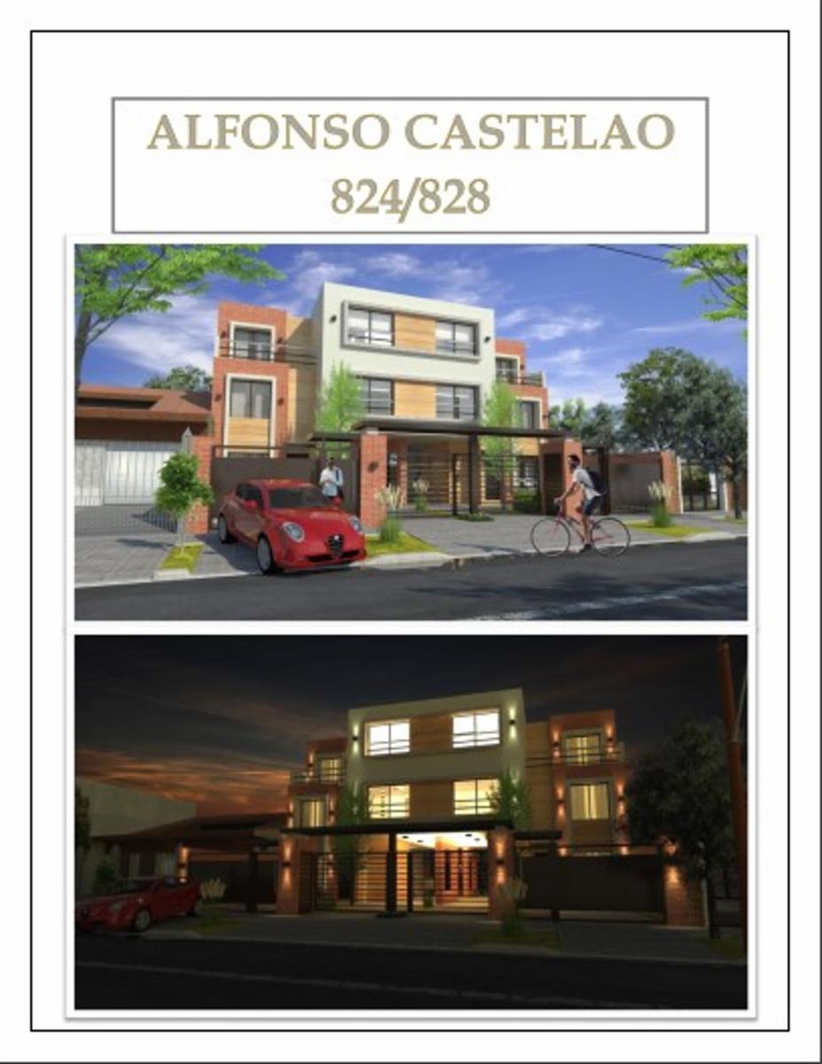 DEPARTAMENTO DE  CATEGORIA EN ITUZAINGO IMPORTANTE DESARROLLO  Alfonso Castelao 824 - 3 y 4 ambientes (5 meses)