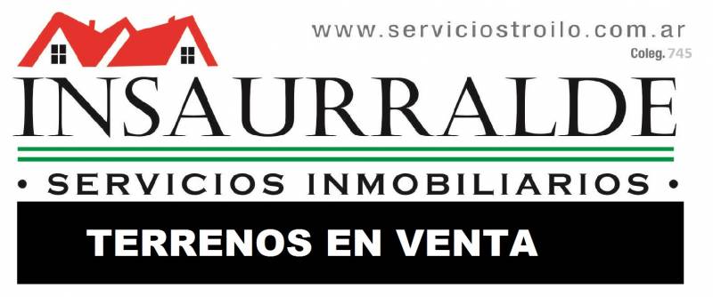 TERRENO EN VENTA KM. 44, A MTS DE ASFALTO Y LINEA DE COLECTIVOS