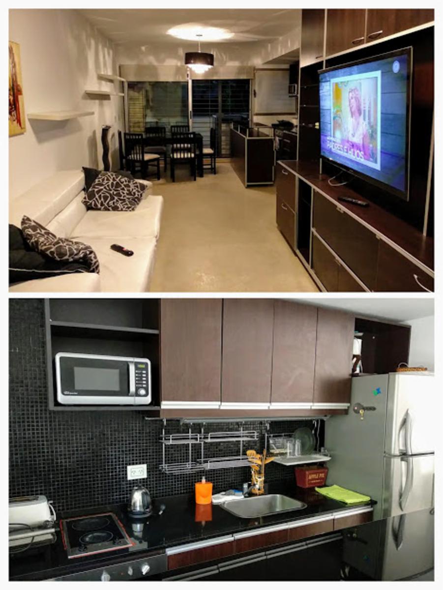 alquiler departamento por 1 dia 1 noche y mas dias en Palermo  FITZ ROY Y COSTA RICA  2/4 personas parrilla  wifi gratis