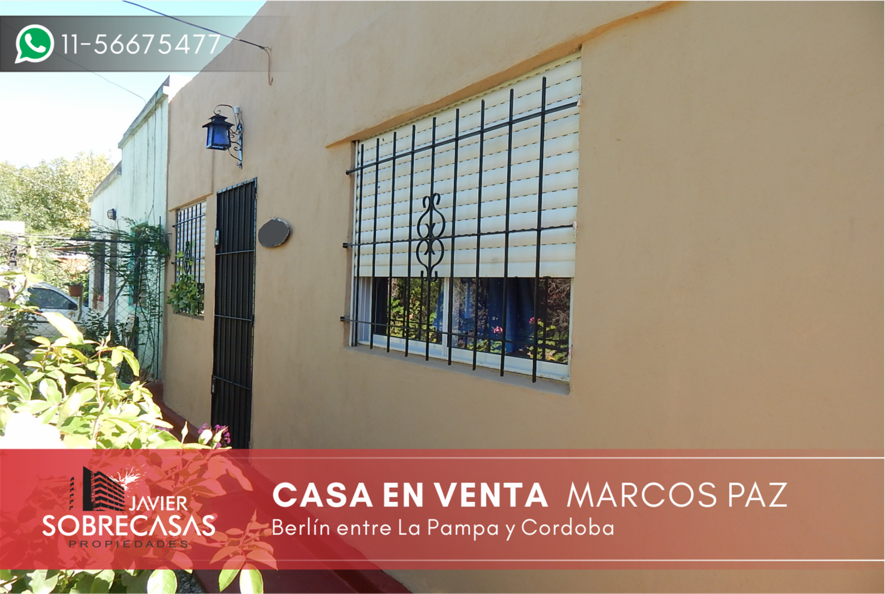 CASA EN VENTA o PERMUTA - Marcos Paz - Pcia. bs.As.