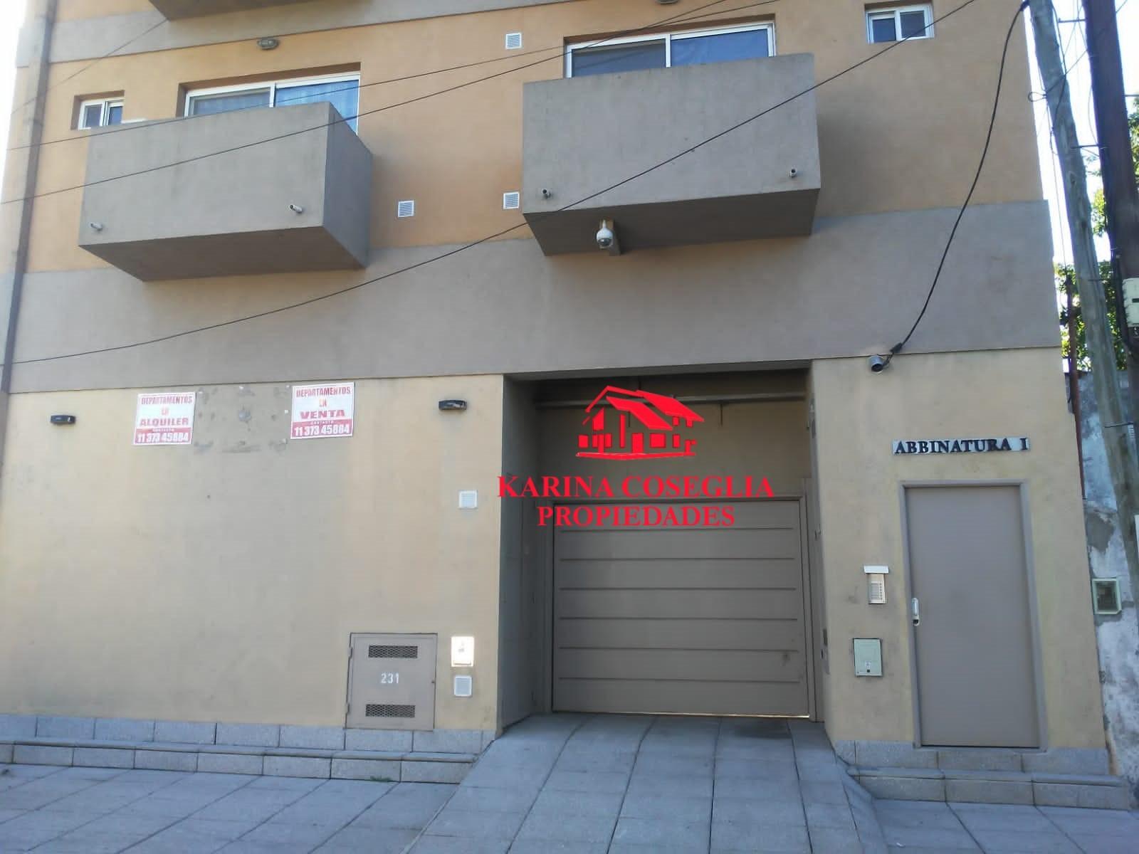 DEPARTAMENTO EN VENTA DE  2 AMBIENTES CON COCHERA  ABBINTURA I.PILAR