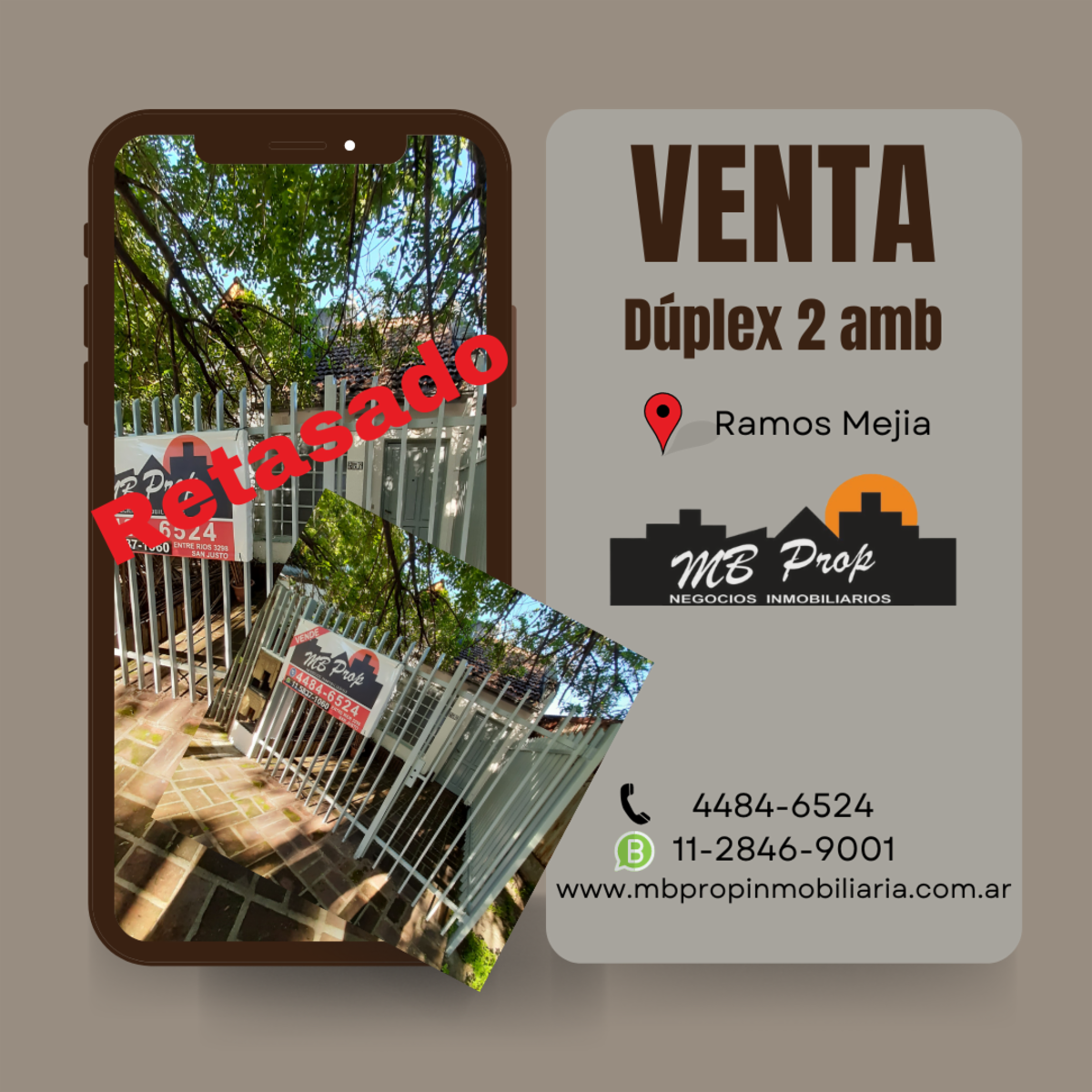¡Oportunidad Venta de 2 unidades con tipología Dúplex en Ramos Mejía