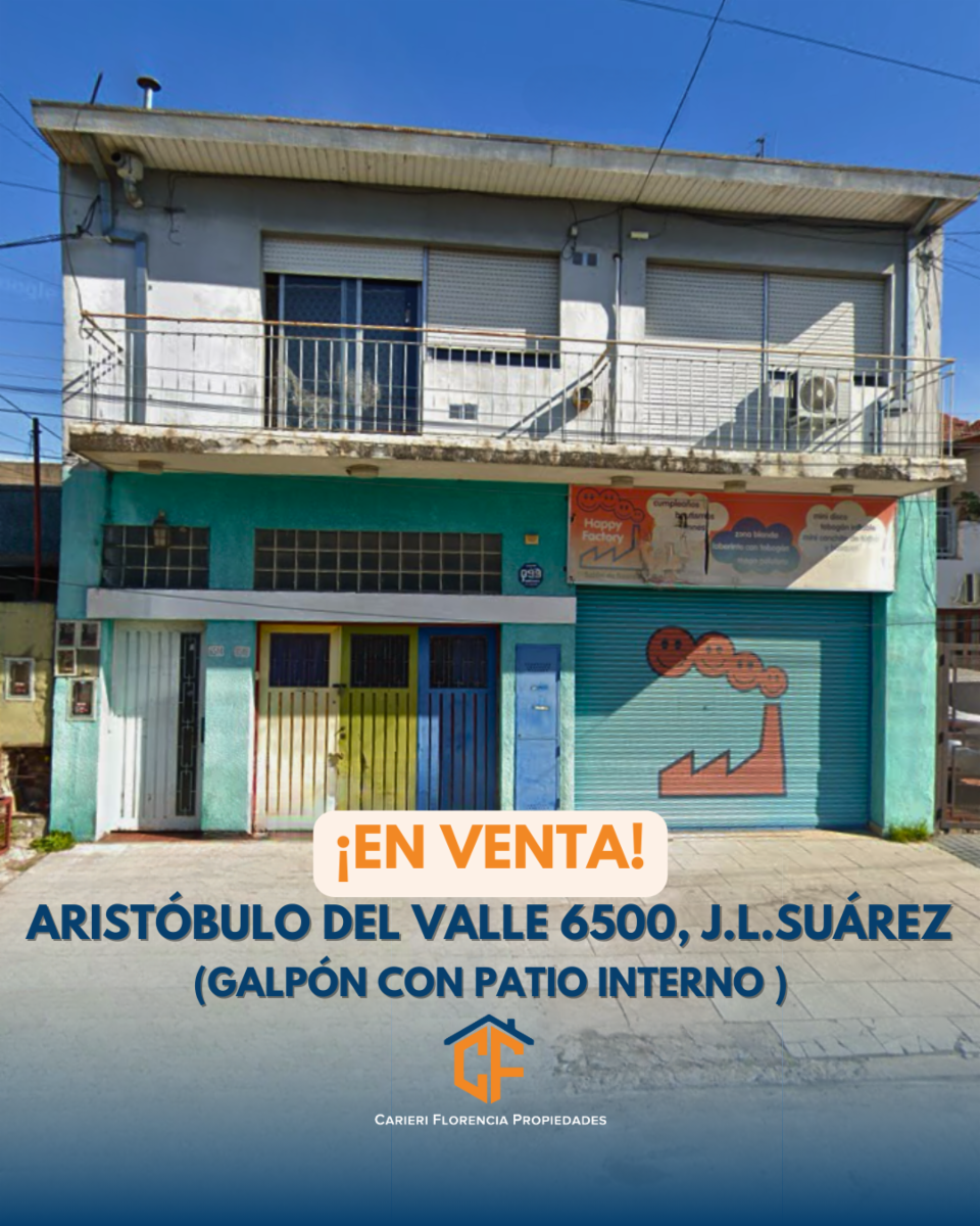 GALPÓN, IDEAL INVERSIÓN, EN VENTA EN JOSE LEON SUAREZ
