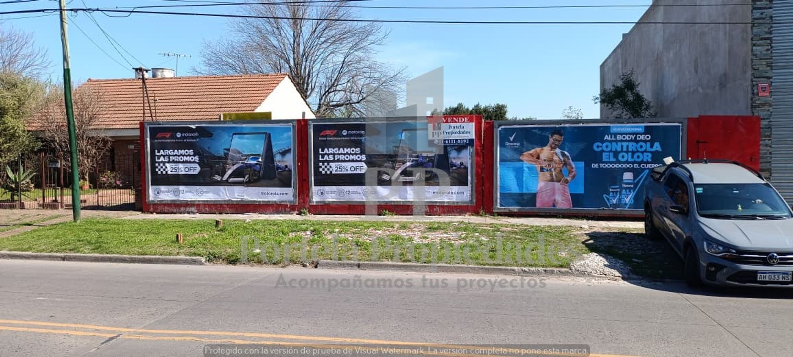 LOTE DE 730 M2 SOBRE AV. RATTI