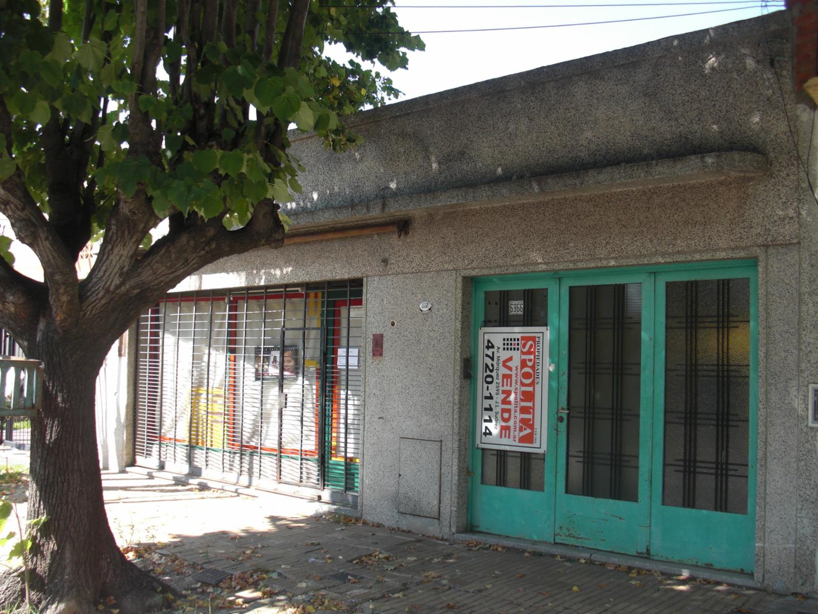 LOCAL Y CASA DE 3 AMBIENTES SOBRE LOTE DE 363 MTS.
