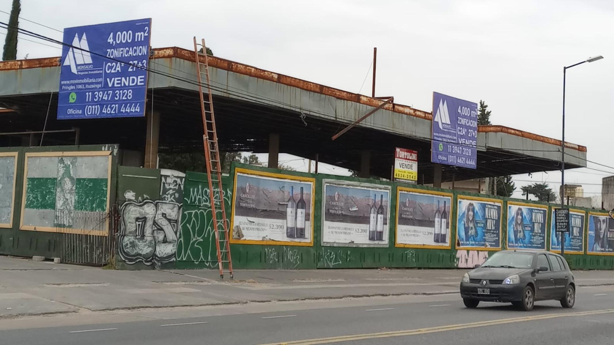 Importante Fracción de 4.000 m2. En Ituzaingó