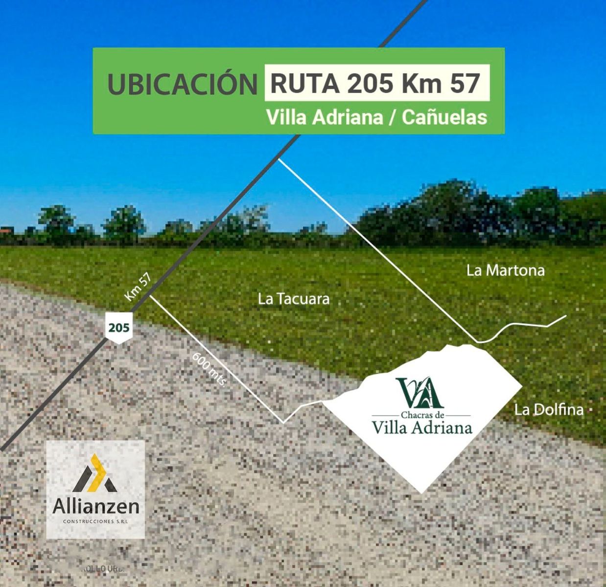 VENTA LOTE CHACRAS DE VILLA ANDRIANA CAÑUELAS
