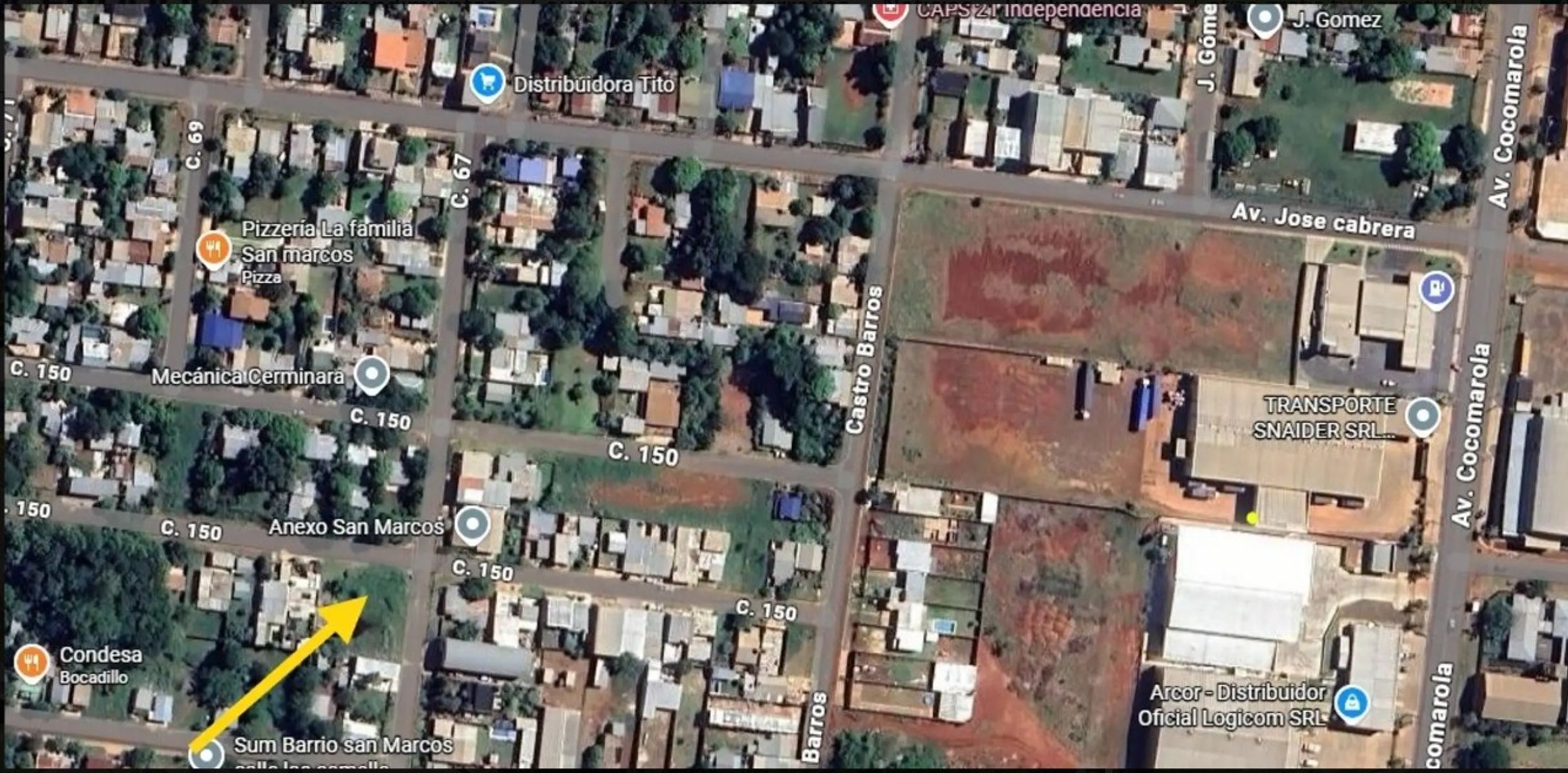 Terreno En Esquina Venta Posadas Barrio San Marcos 450m2