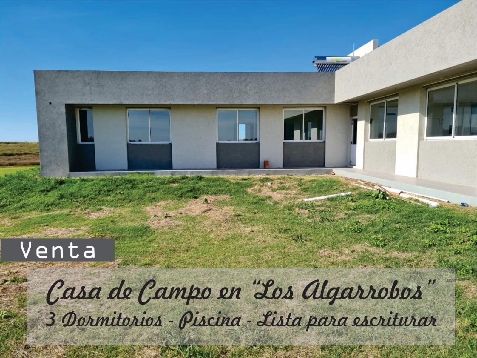 HERMOSA CASA A ESTRENAR EN “LOS ALGARROBOS” - VICTORIA ENTRE RIOS