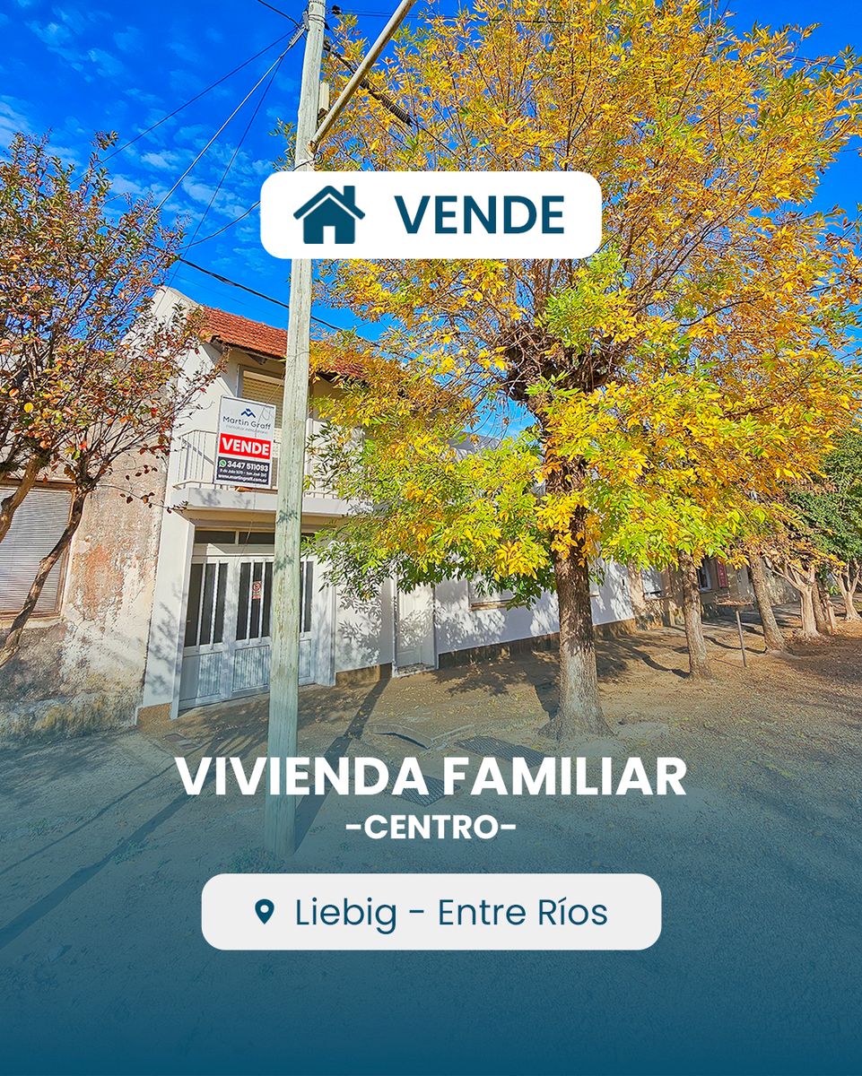 Solida vivienda familiar -Liebig-