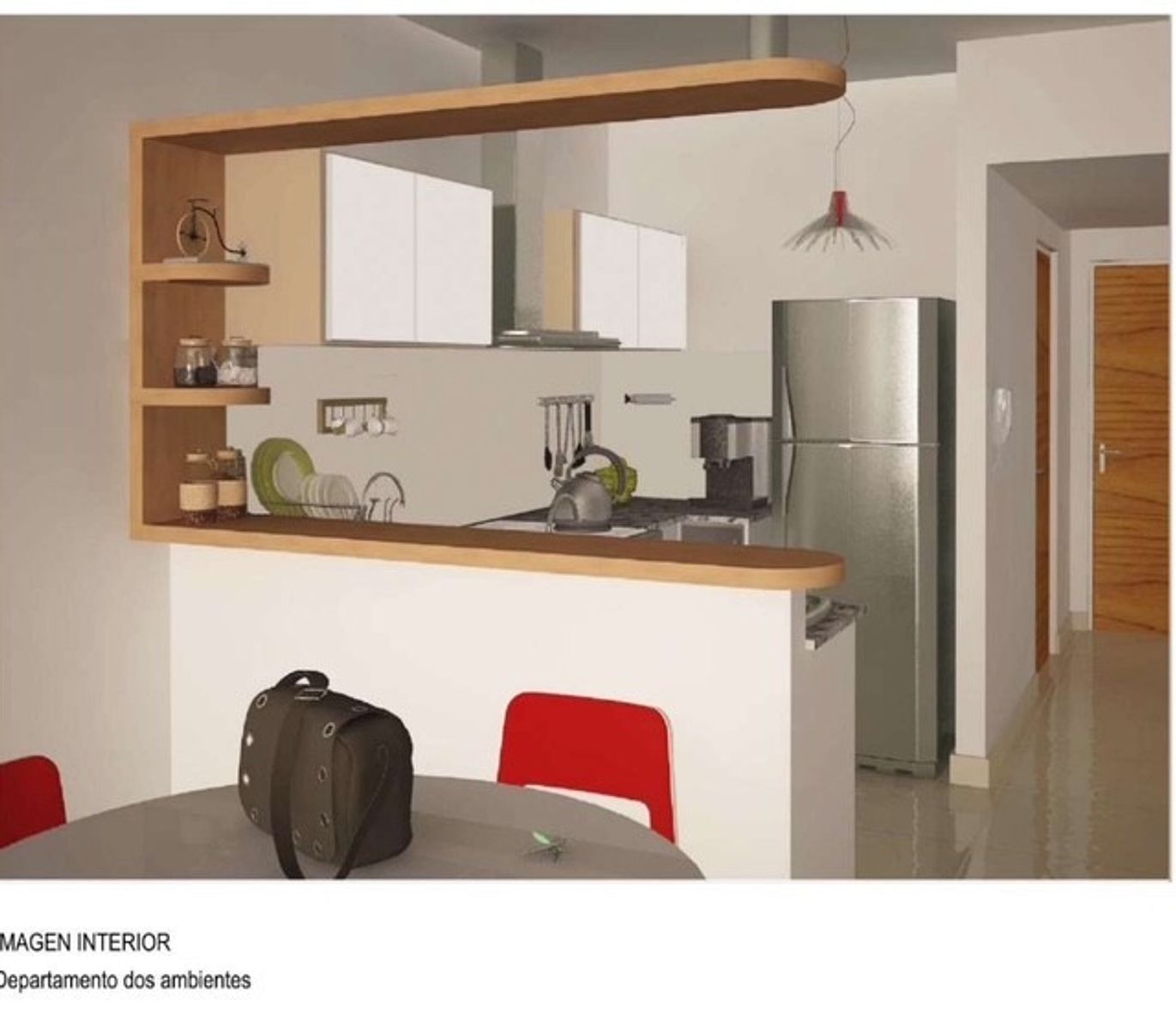 2 AMBIENTES 54 M2 TOTALES , EN POZO , EN CUOTAS