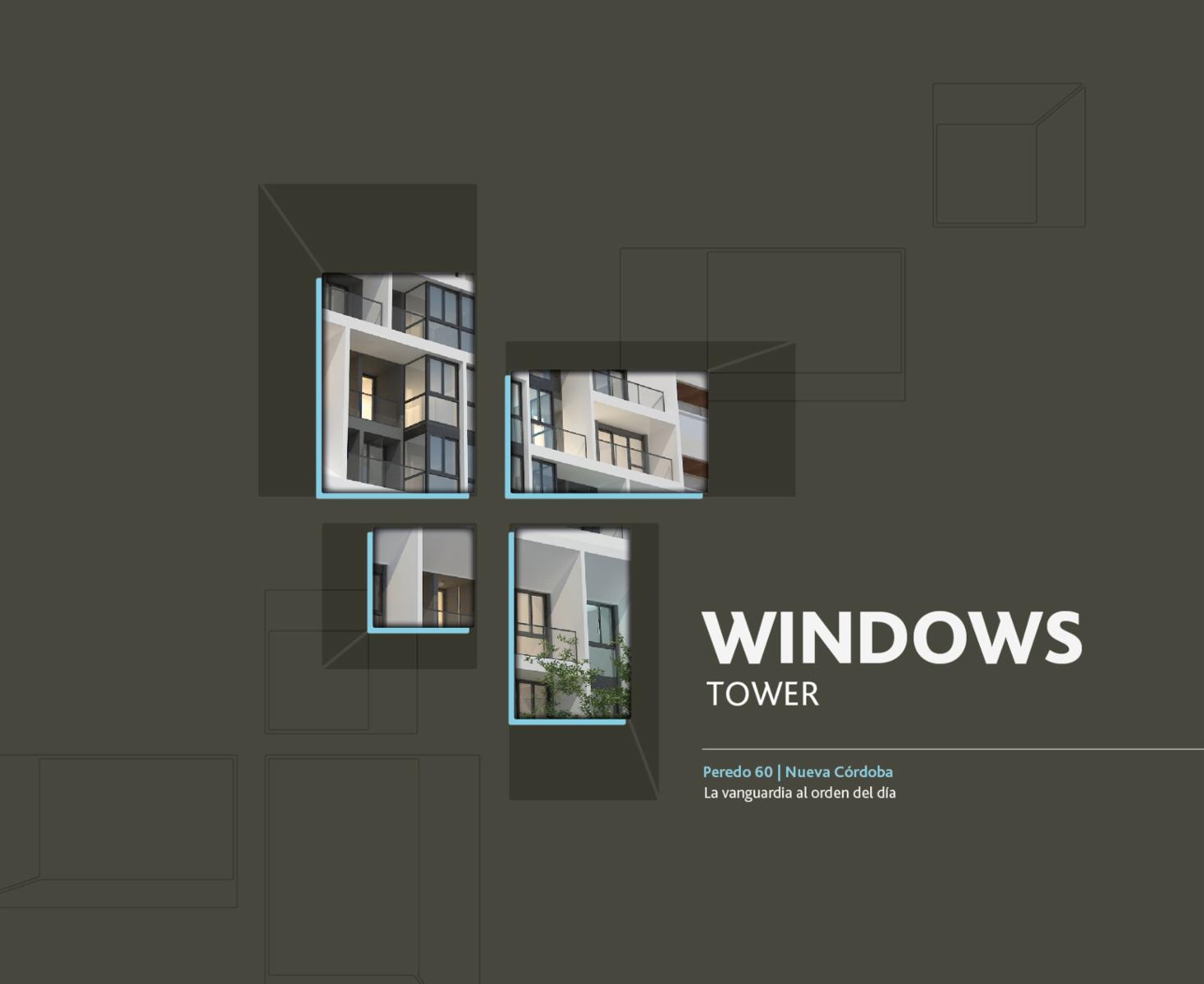 NUEVA CÓRDOBA + PILETA + SUM + COCHERAS + UNIDADES DE CATEGORÍA DE 1 y 2 DORMITORIOS + WINDOWS TOWER +  ENTREGA PROGRAMADA PARA  MARZO DE 2018