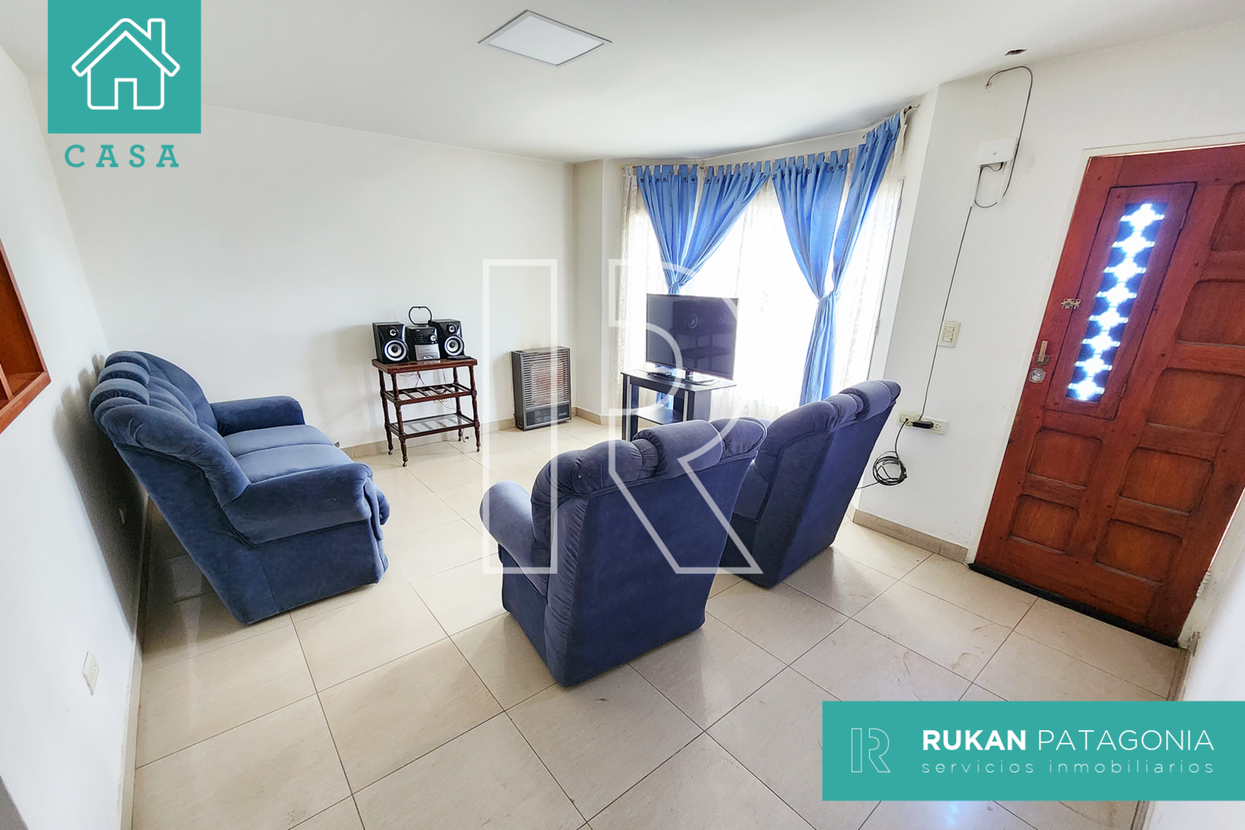 #AlquilerRUKAN | Casa 2 Habitaciones | Av. COSTANERA | Caleta Olivia.-
