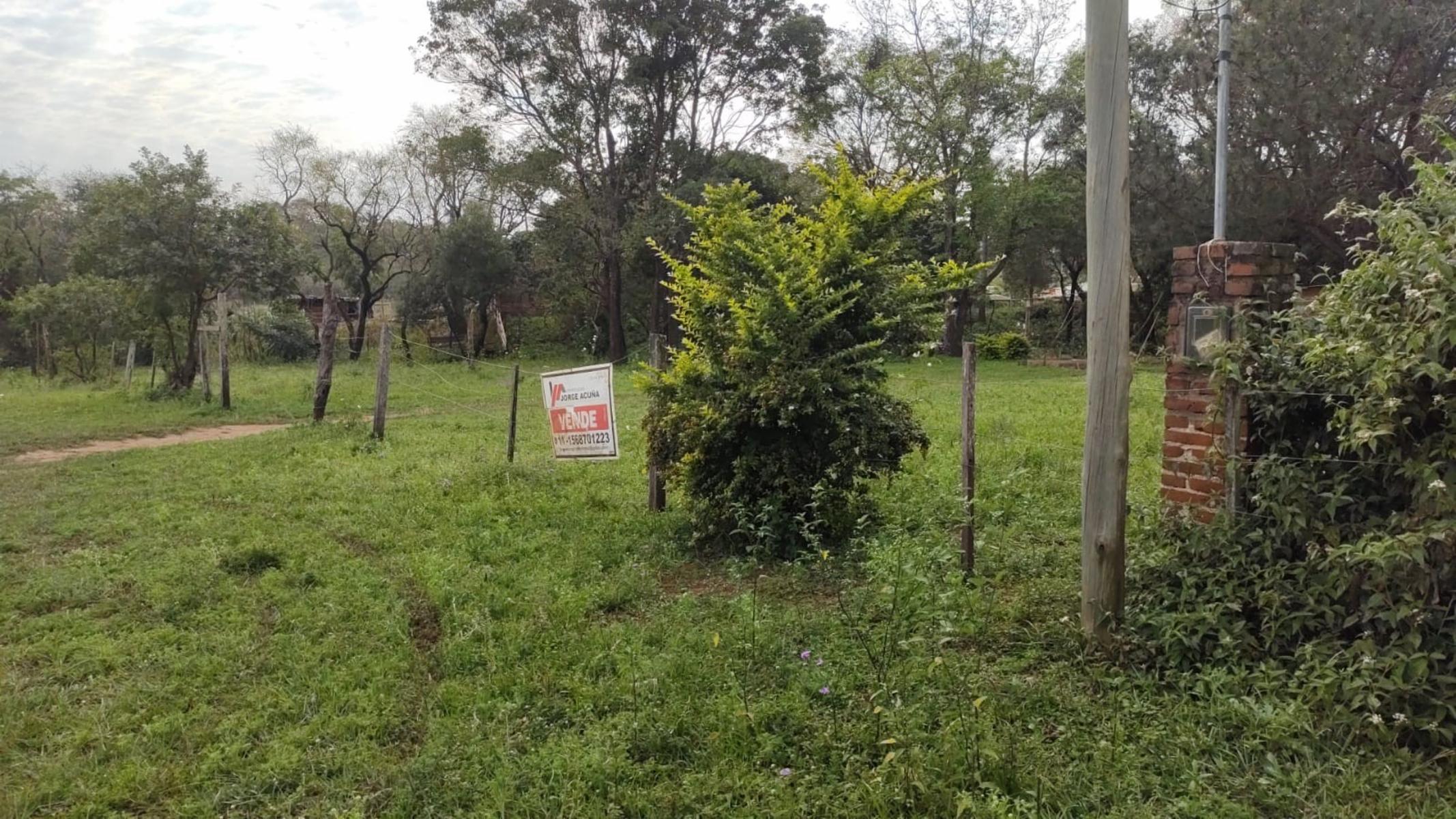 EXCELENTE TERRENO DE 50 X 27 UN TOTAL DE 1350 METROS CUADRADOS A 100 METROS DEL TRIANGULO DEL MEJORAL  INGRESO A SANTO TOME CORRIENTES