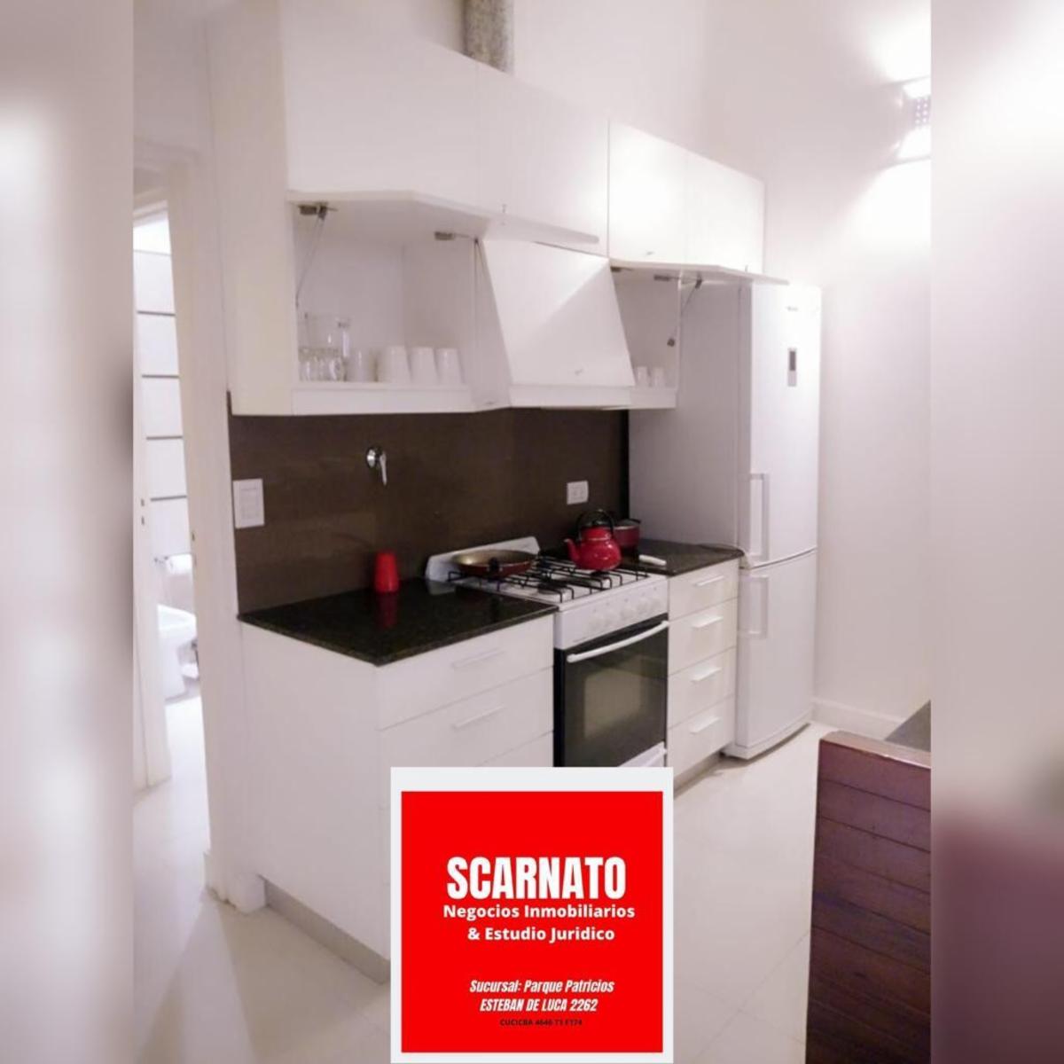 Departamento en planta baja,  3 amb  y patio. - San Nicolás