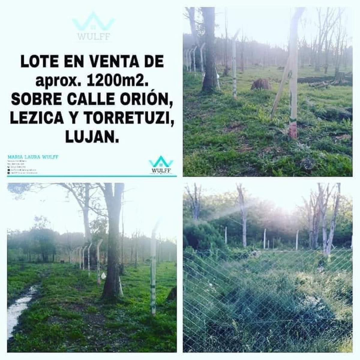 LOTE EN LUJAN LEZICA
