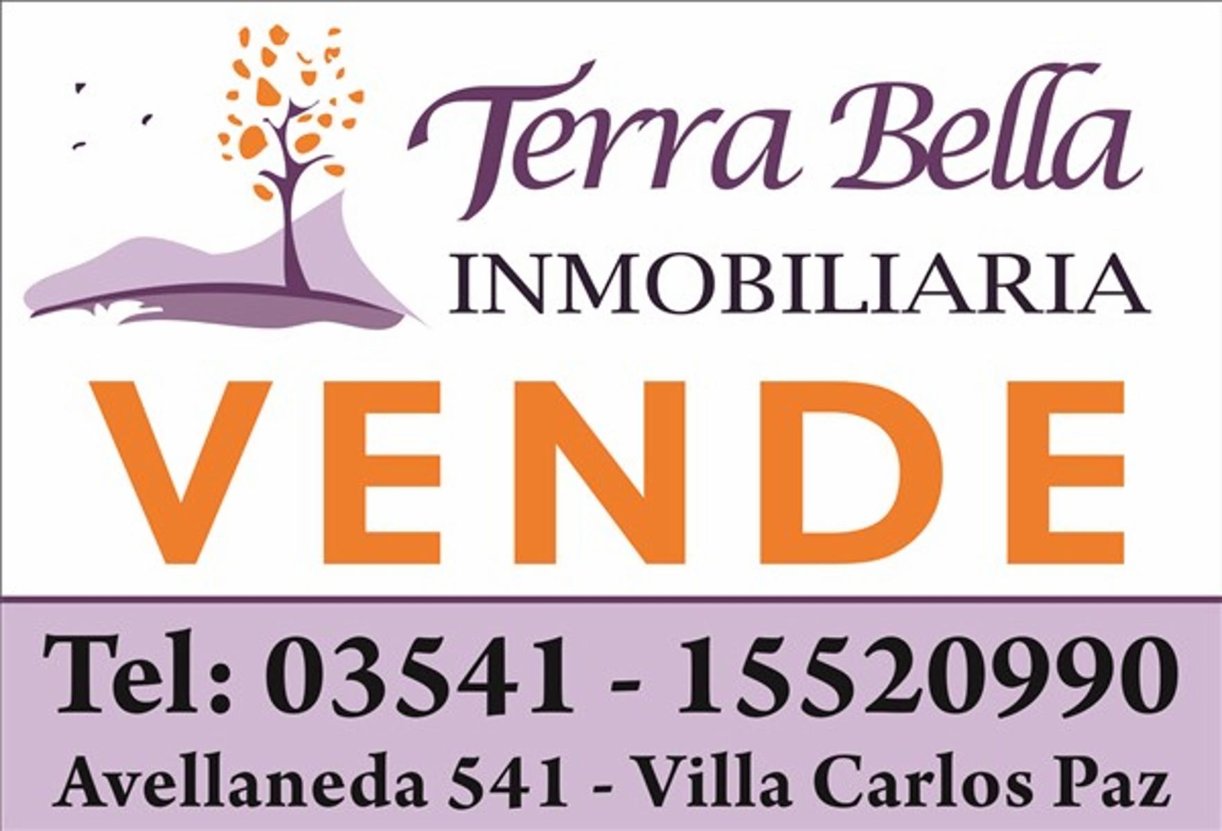 EXCLUSIVO. LOTE SOBRE AV. BACH. AVENIDA PRINCIPAL DE VILLA CARLOS PAZ. ENTORNO EXCLUSIVO