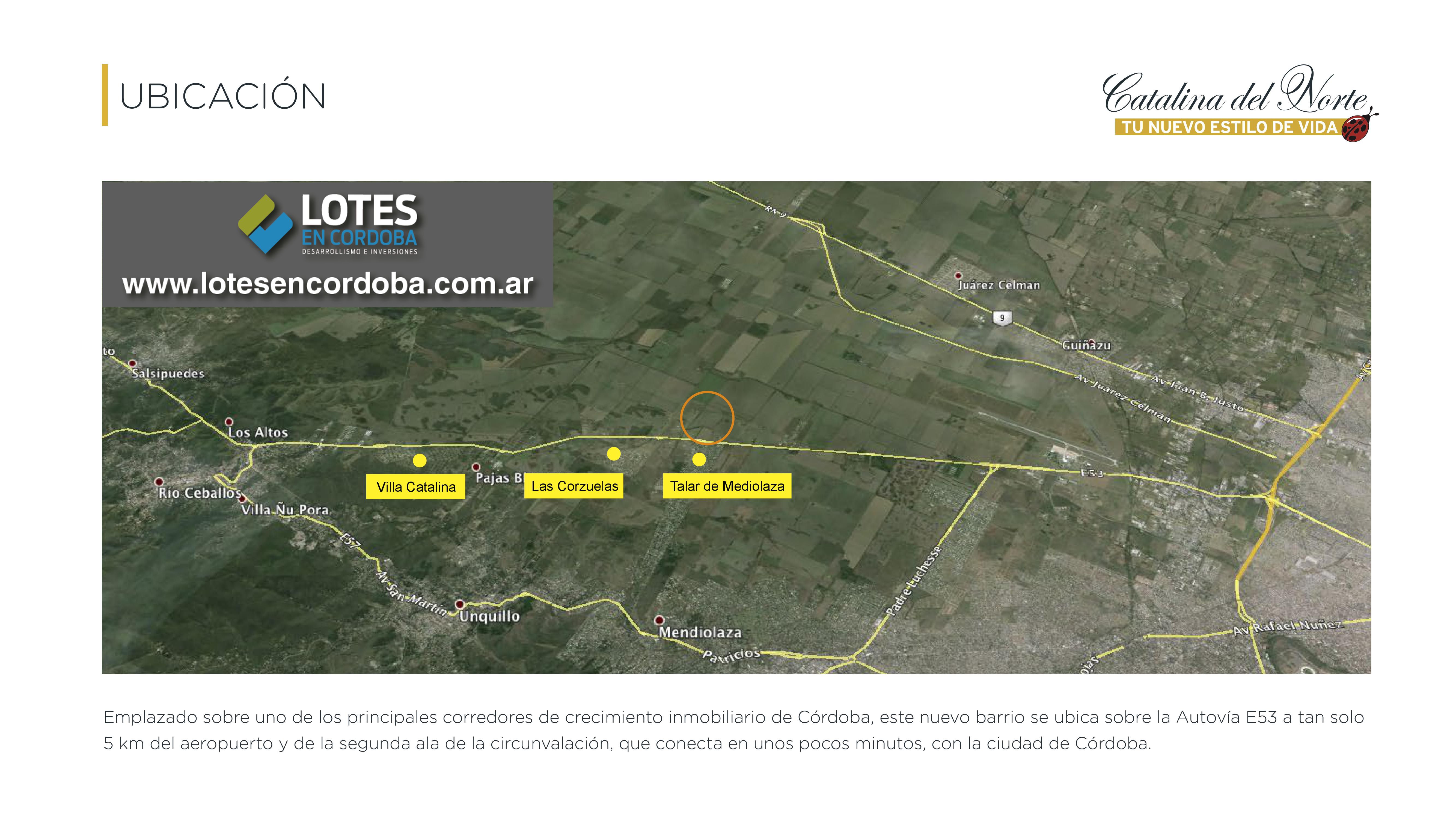 CÓRDOBA -RUTA E53 - A5 MIN. AEROPUERTO · Juárez Celman — foto 4