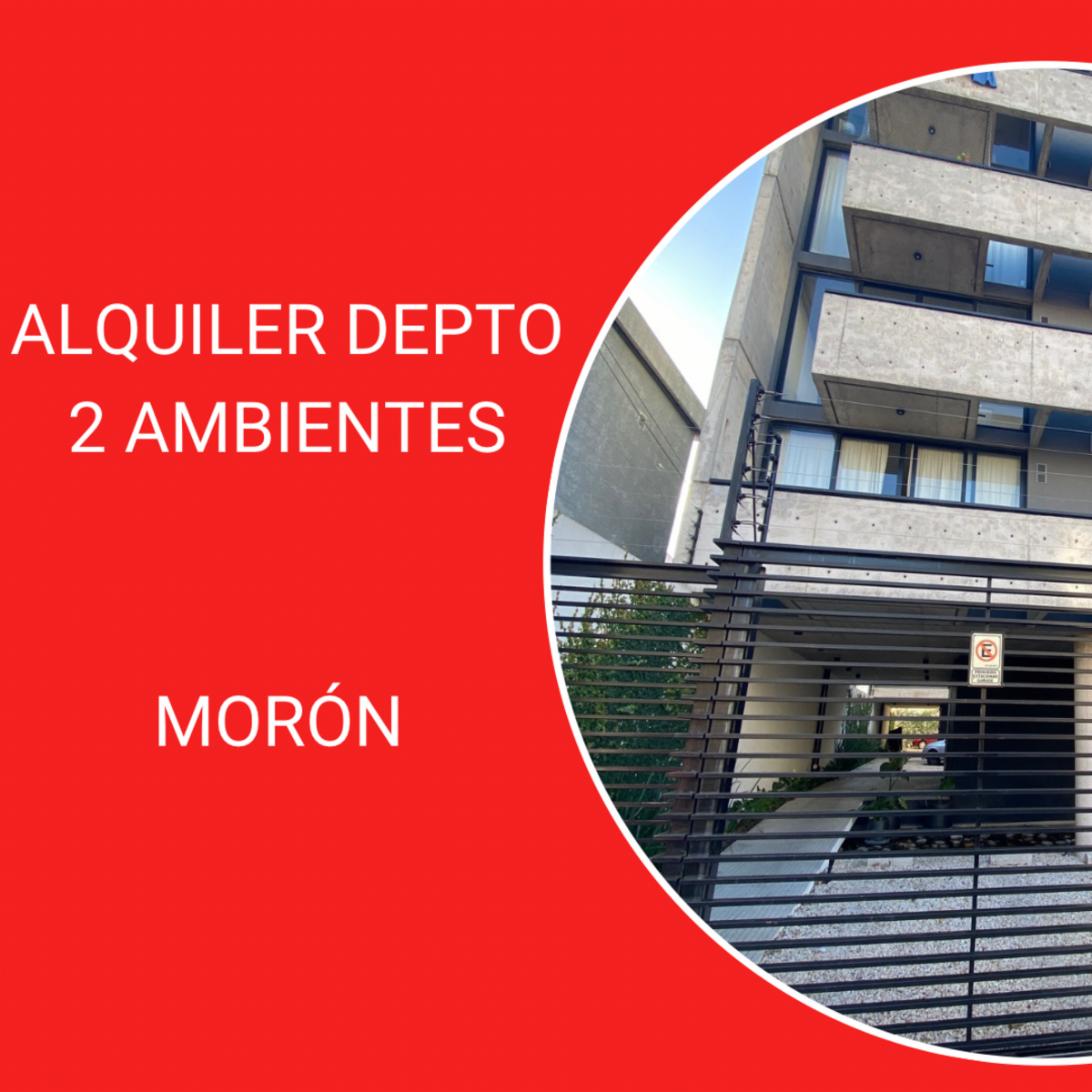 ALQUILER DEPTO 2 AMBIENTES  MORÓN