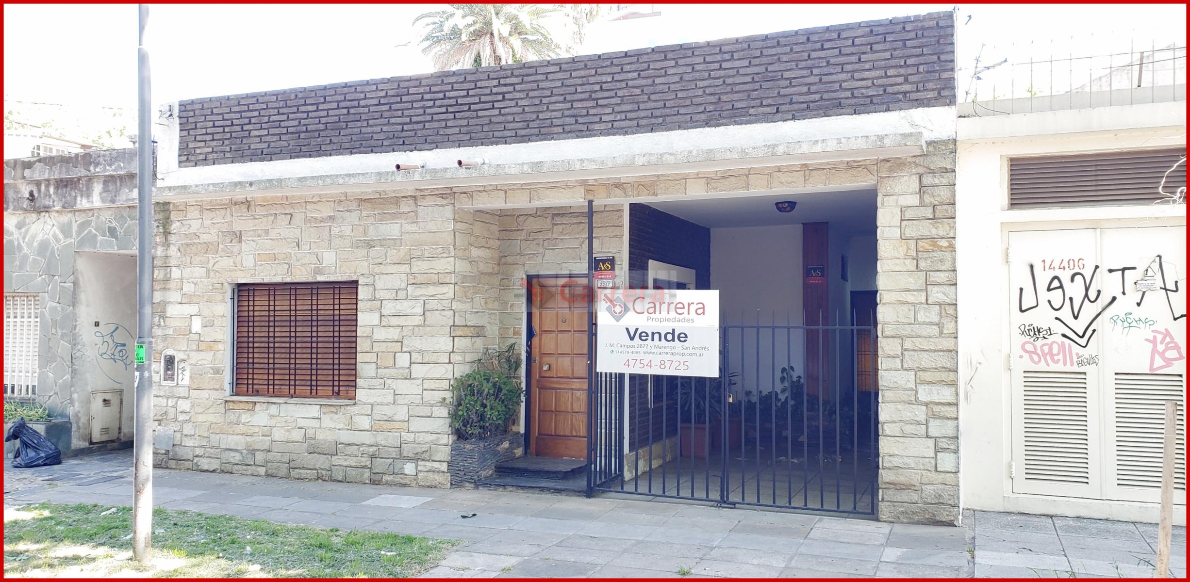 CASA 3 amb en VENTA en Villa Ballester excelente ubicacion