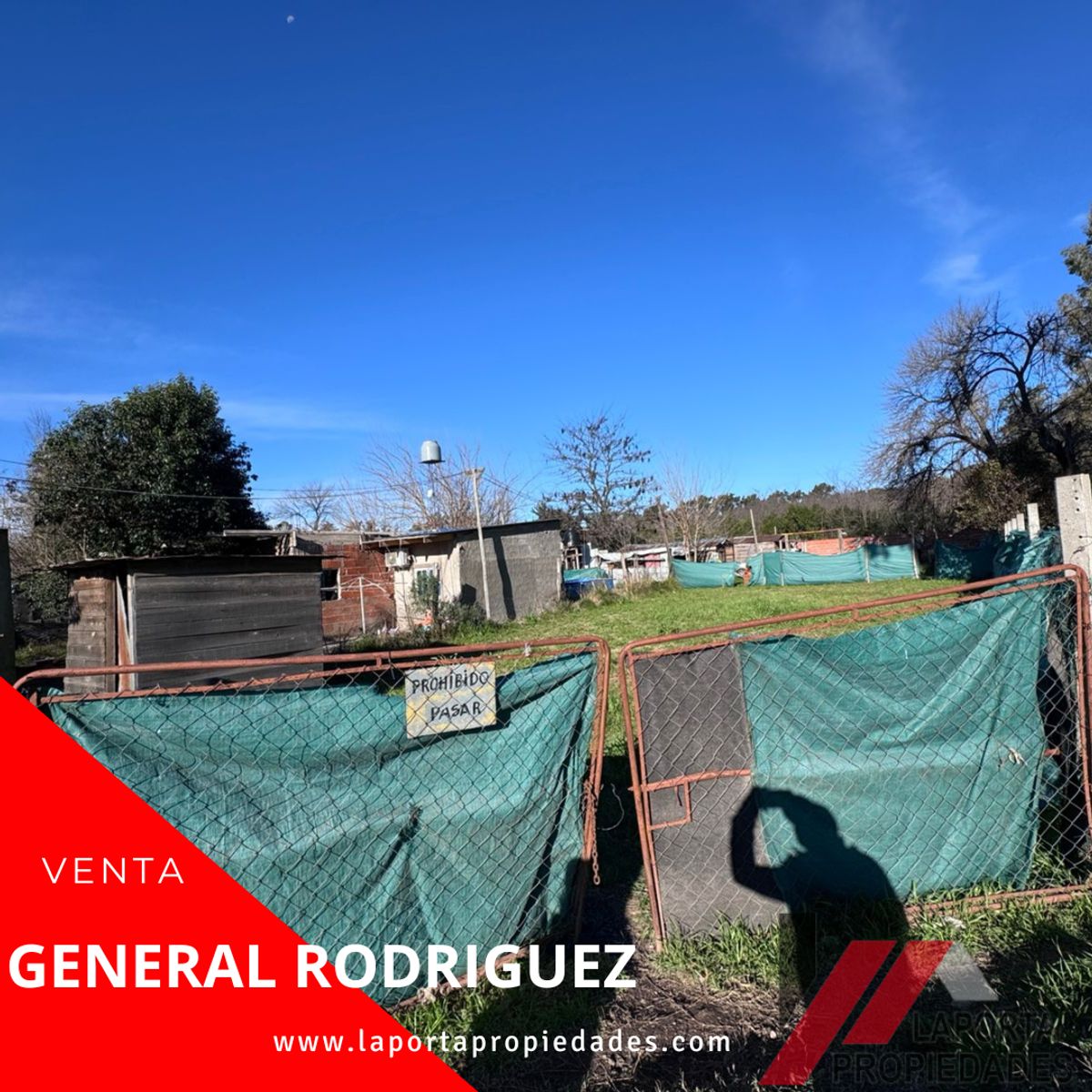 LOTE A LA VENTA EN GENERAL RODRIGUEZ