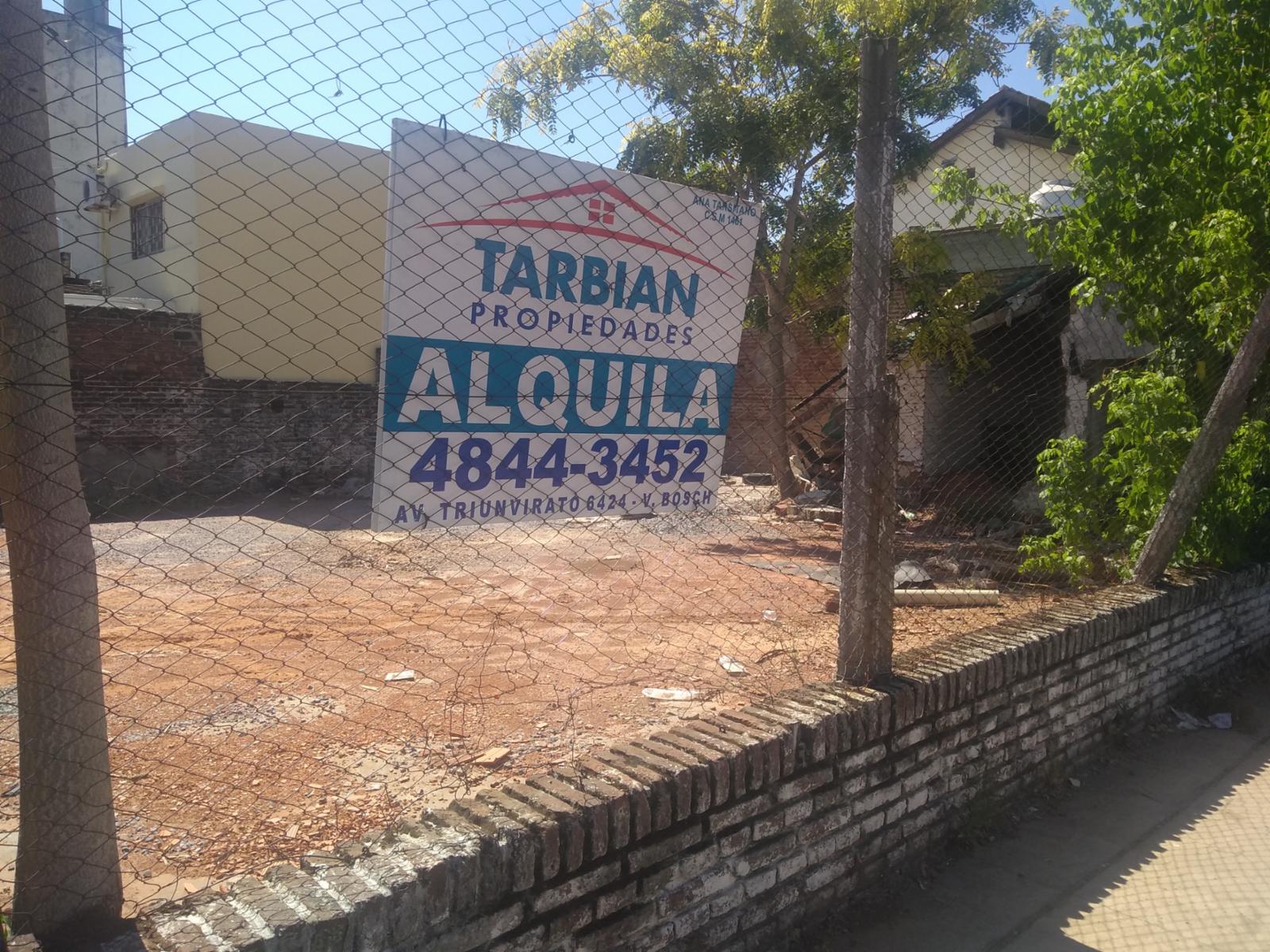 Alquiler Terreno Billinghurst