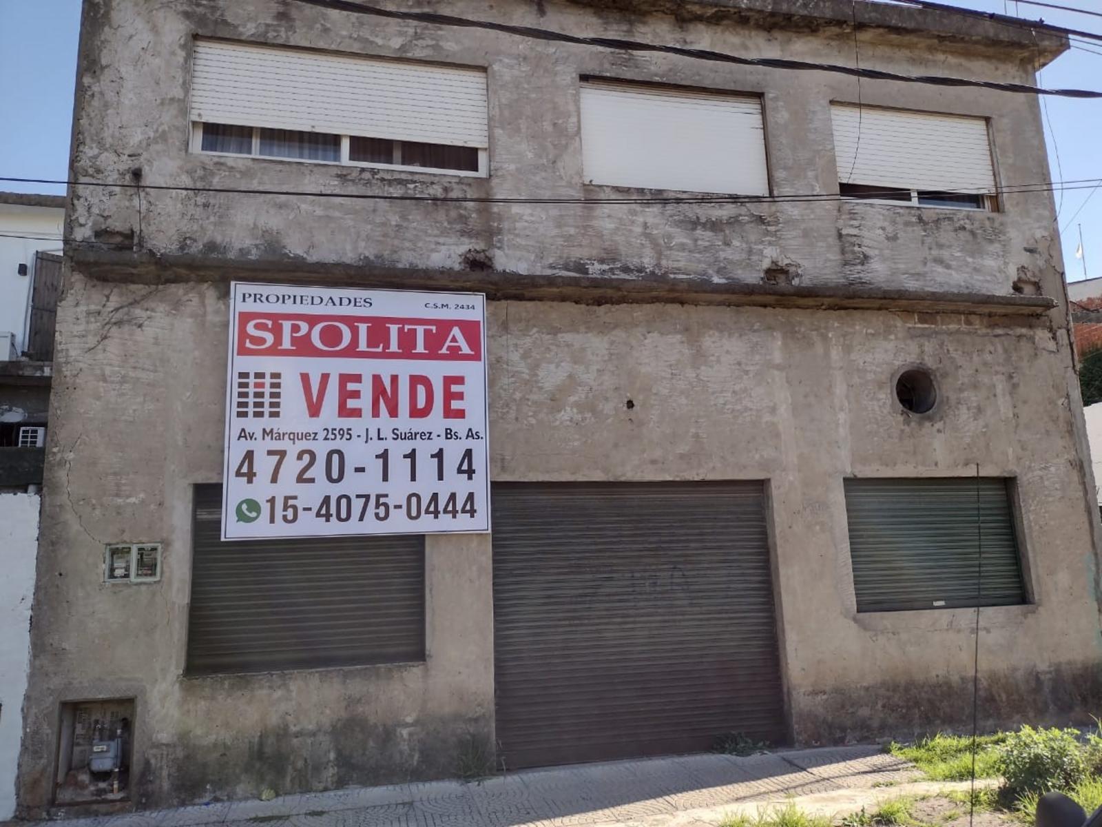 PROPIEDAD MULTIFAMILIAR, EN DOS PLANTAS , CON LOCAL DE 70 M2  PLANTA ALTA 4 AMBIENTES, PLANTA BAJA 2 AMBIENTES MAS LOCAL