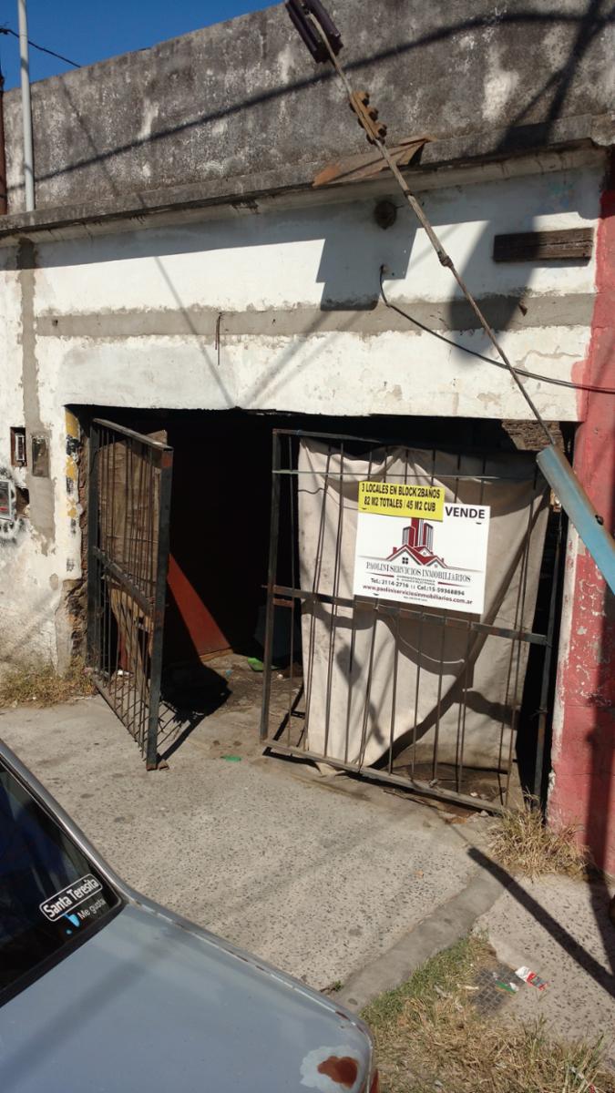 SE VENDEN 3 LOCALES EN BLOCK SOBRE AV. JUAN B. JUSTO (TIGRE).