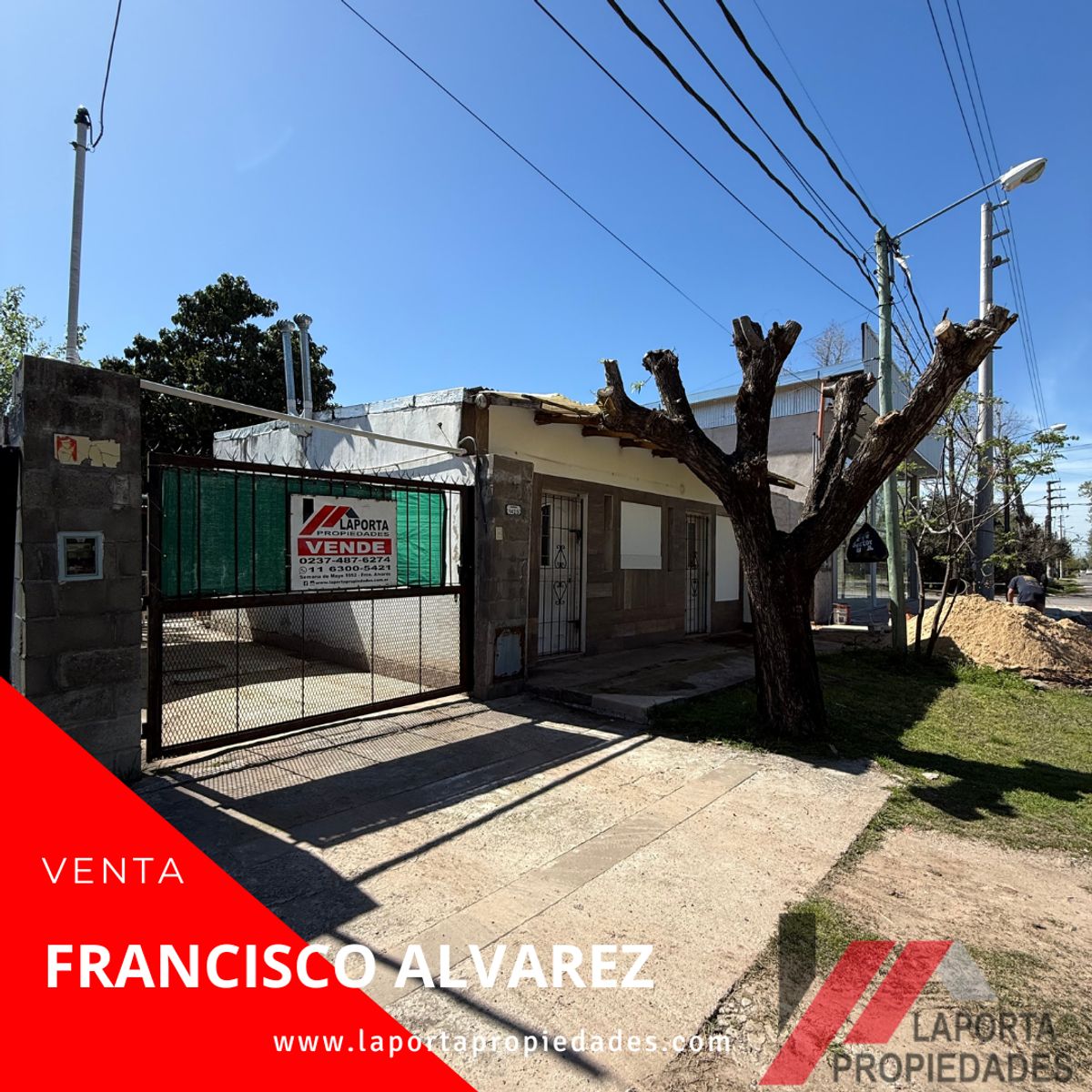 PROPIEDAD A LA VENTA EN FRANCISCO ALVAREZ