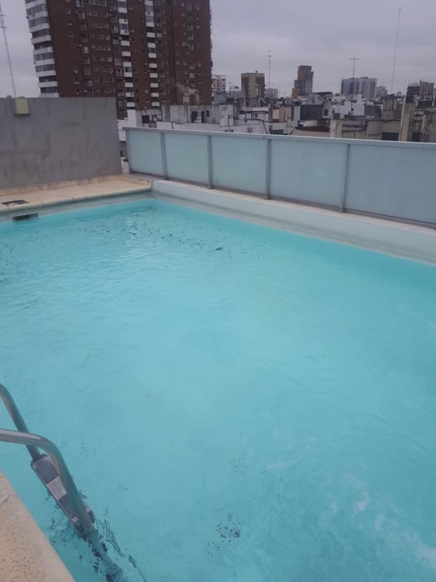 HERMOSO DPTO EN PALERMO DE 1 AMB DIVIDIDO, AMOBLADO CON PISCINA Y LAUNDRY