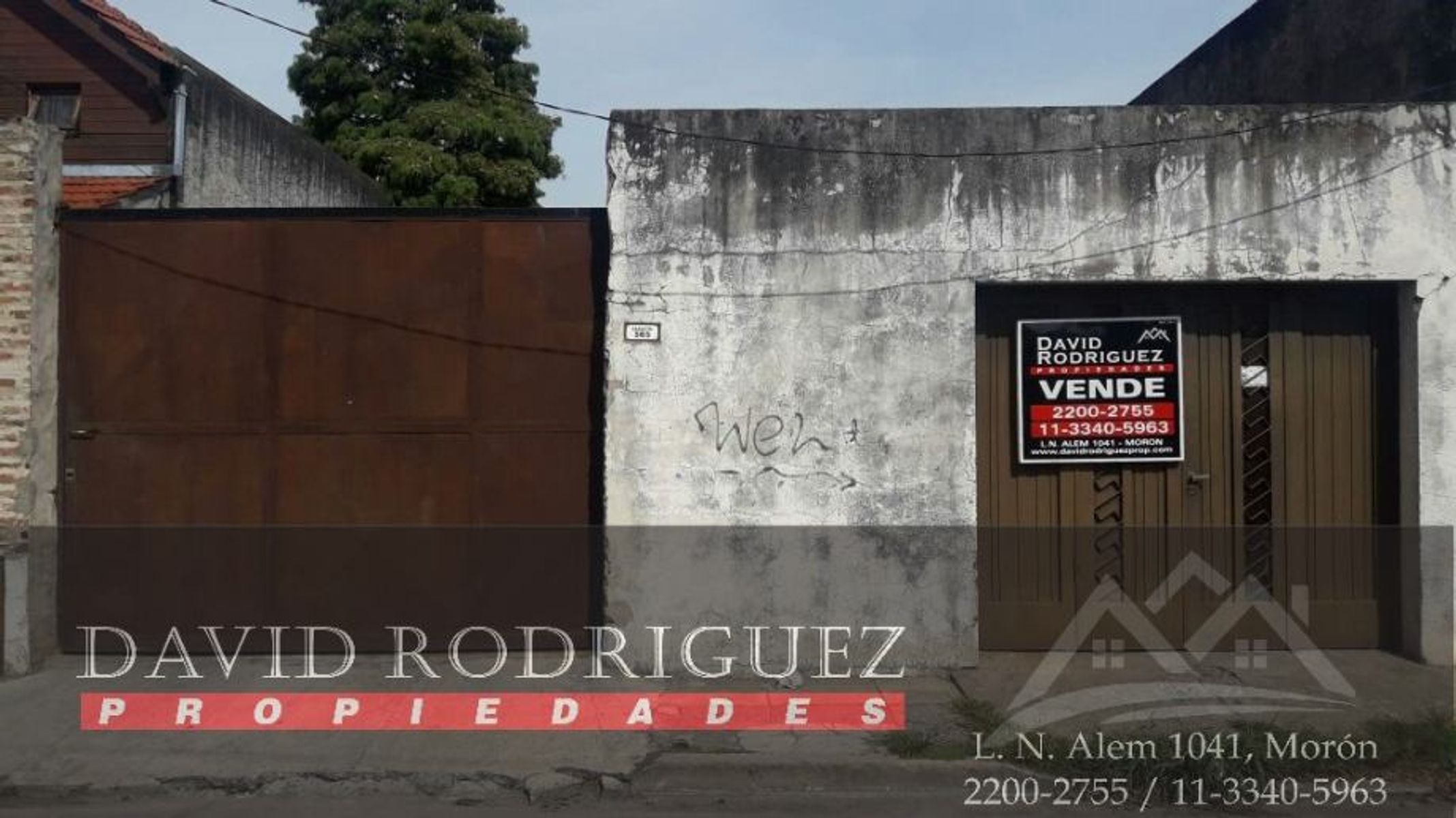 LOTE EN ZONA RESIDENCIAL EN VENTA - MORON SUR